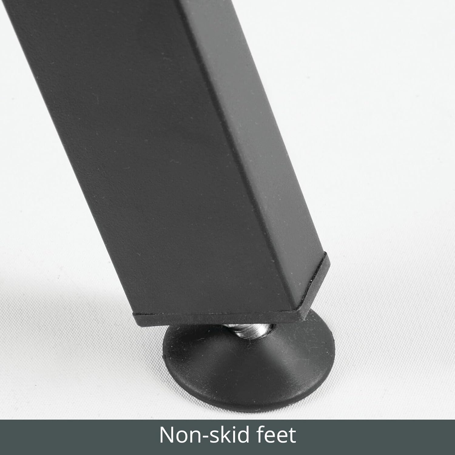 mDesign Decorative Wall Towel Rack with 4 Levels - Matte Black