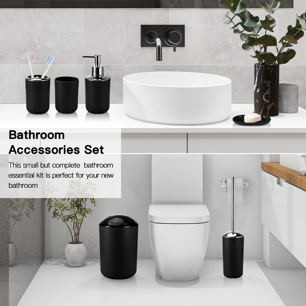 OTOSTAR Plastic Bathroom Set Modern Home Accessory