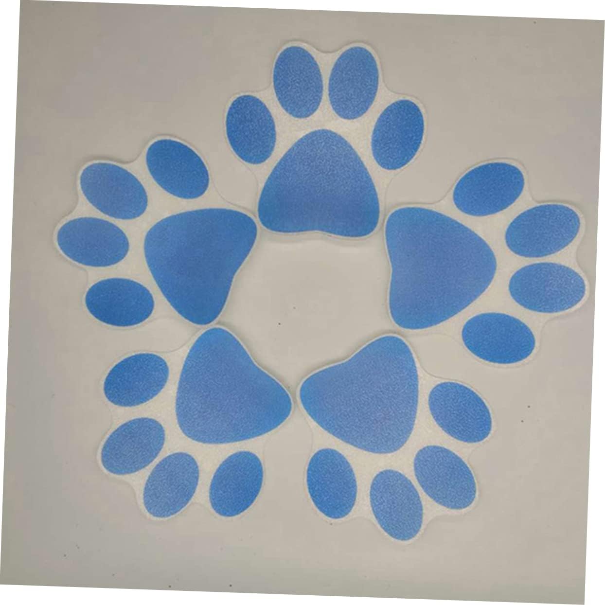 6Pcs Bathtub Stickers Non Slip Decals for Smooth Surfaces