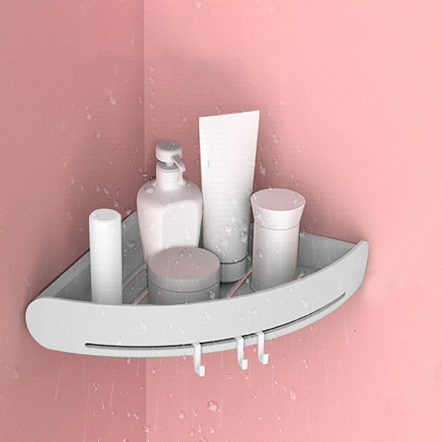 Corner Wall Shower Shelf Storage Rack for Bathroom