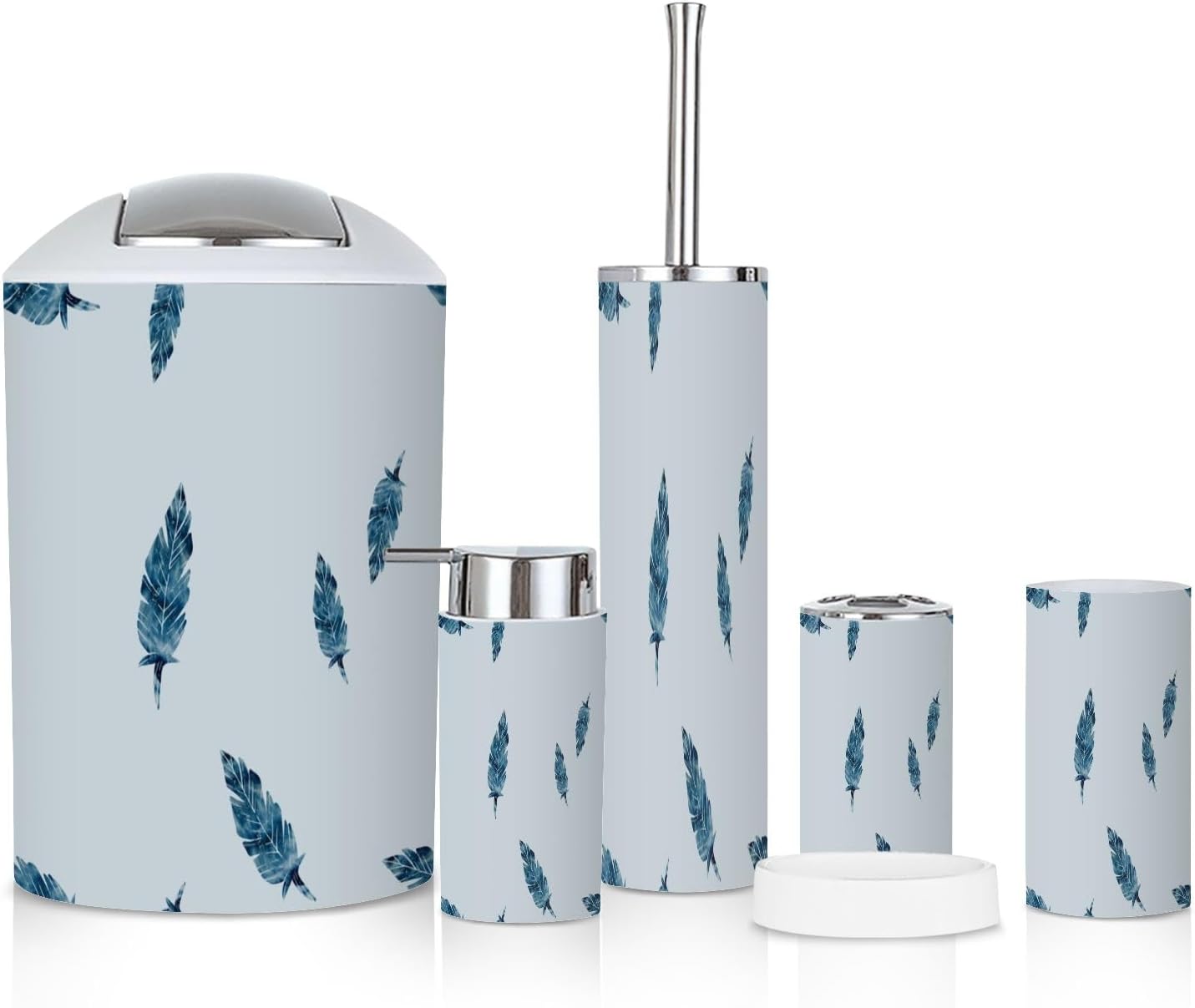 Bath 6-Piece Bathroom Accessories Set