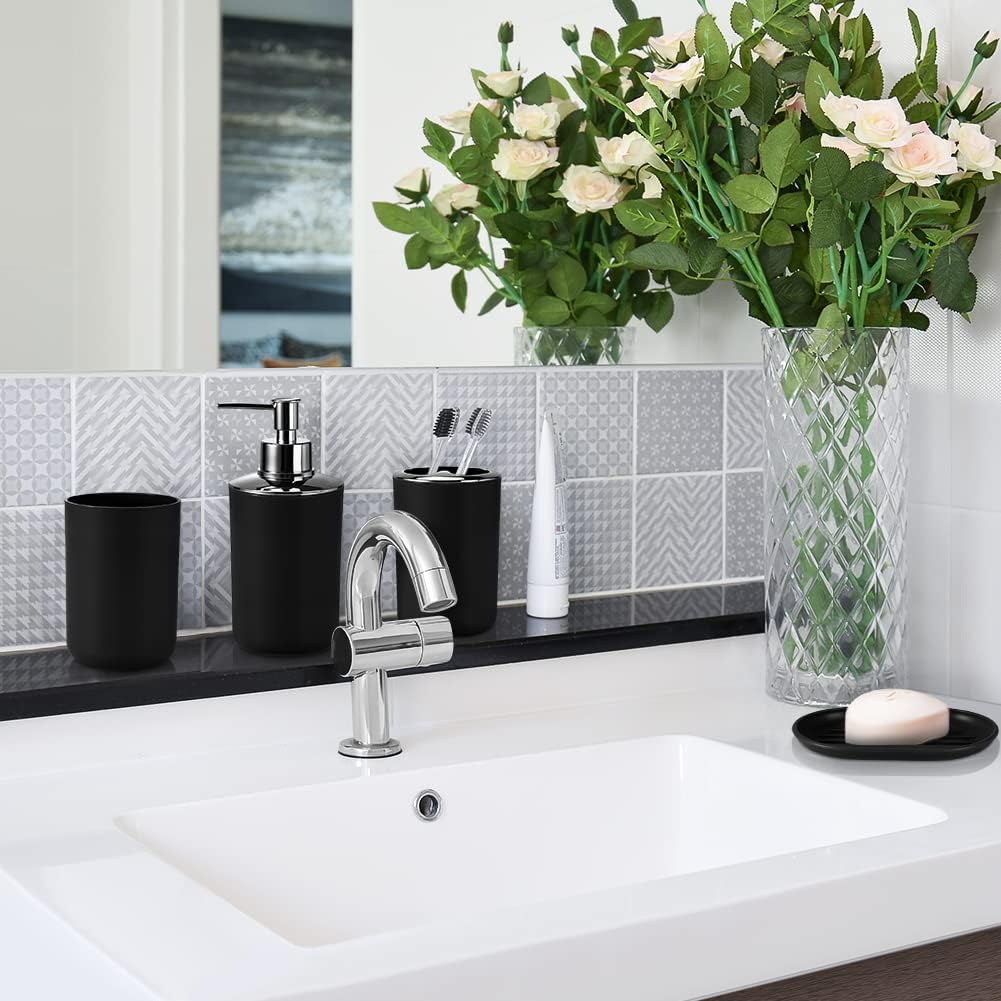 OTOSTAR Plastic Bathroom Set Modern Home Accessory