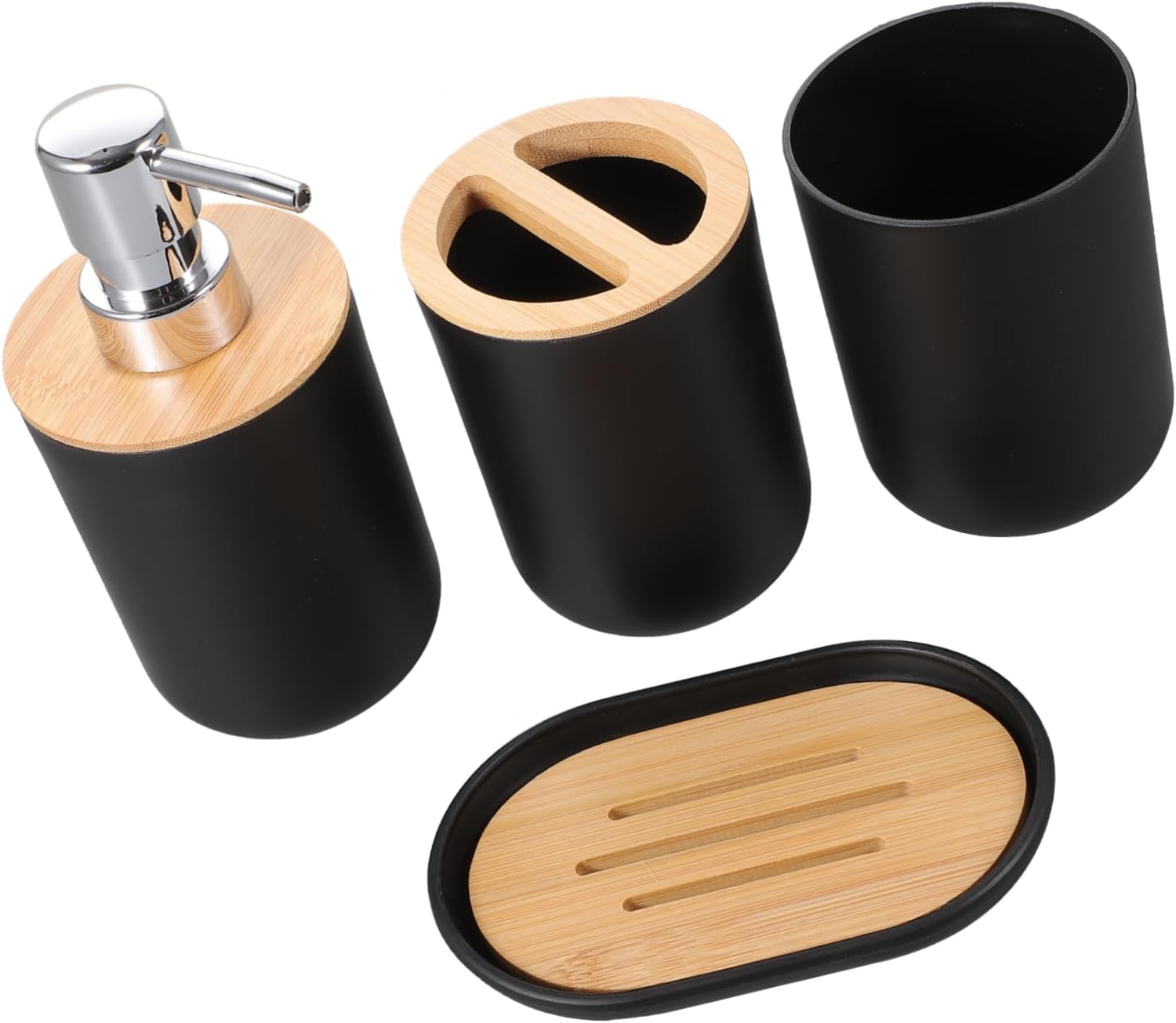 Stylish 4-Piece Mens Bathroom Set for Ellis