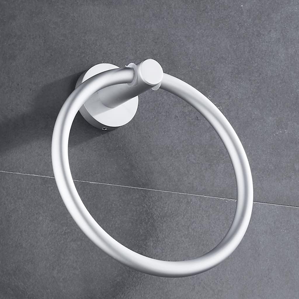 Premium Aluminum Bath Towel Holder Space-Saving Bathroom Storage