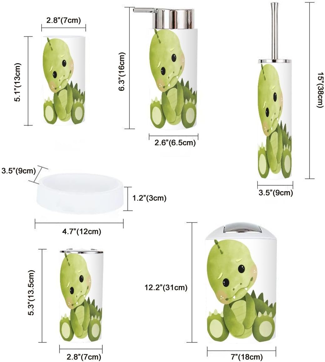 6-Piece Bathroom Storage Set