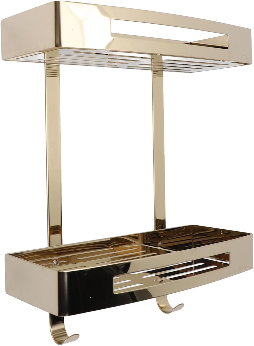 Sturdy 2-Tier Flush Organizer for Washrooms