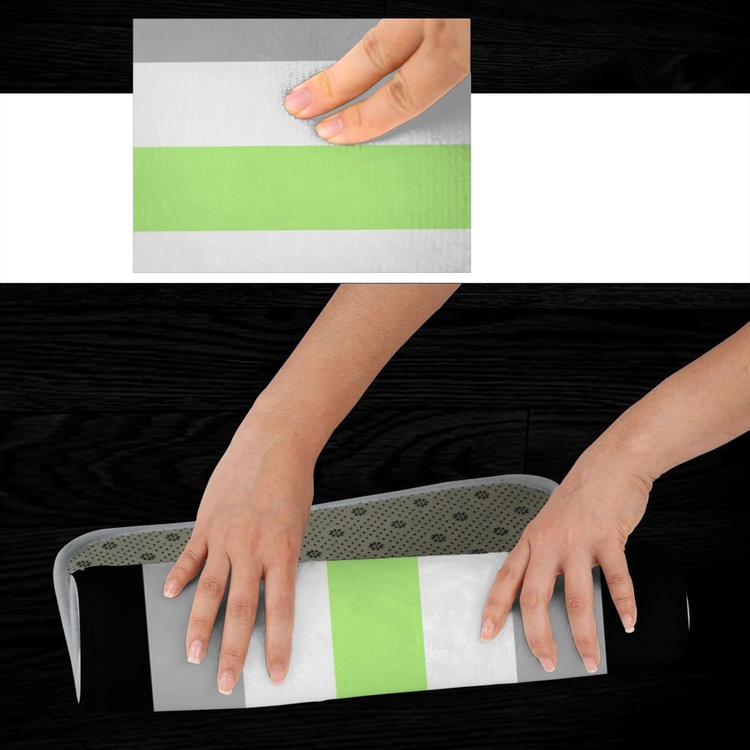 Gender-Neutral Pride Flag Throws - Non-Slip Bathroom More