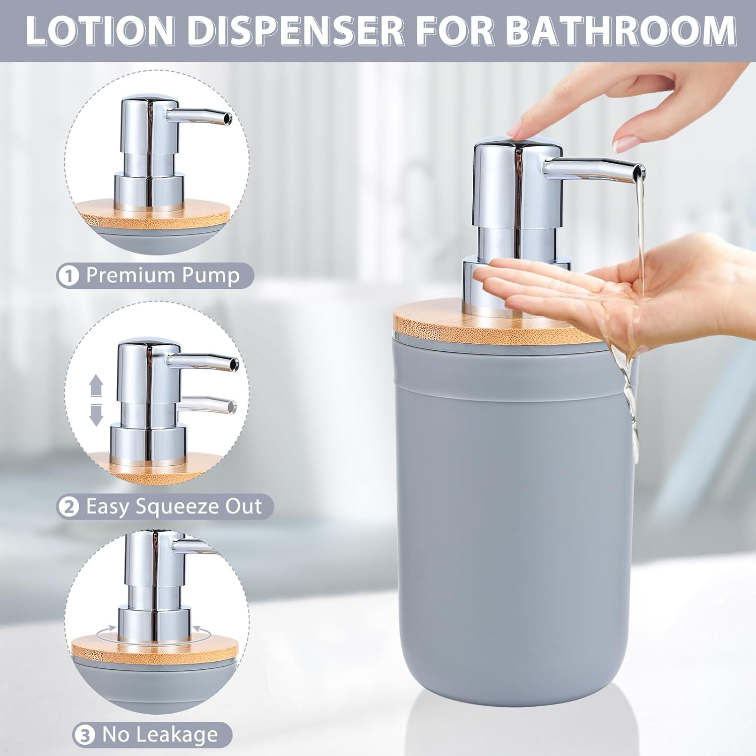 iMucci 5-Piece Bathroom Accessory Set