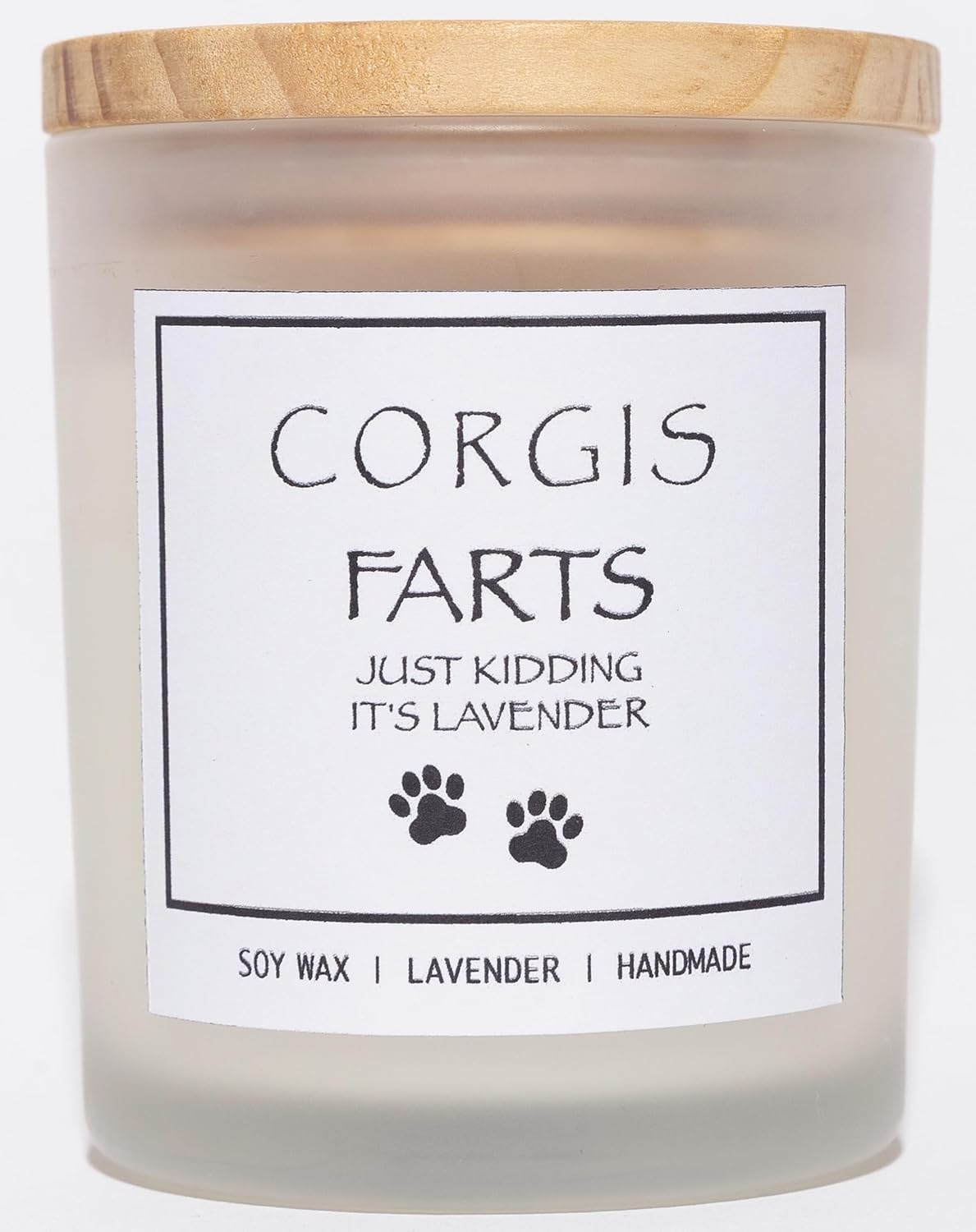 Adorable Dog Fart Candle with Scented Targets