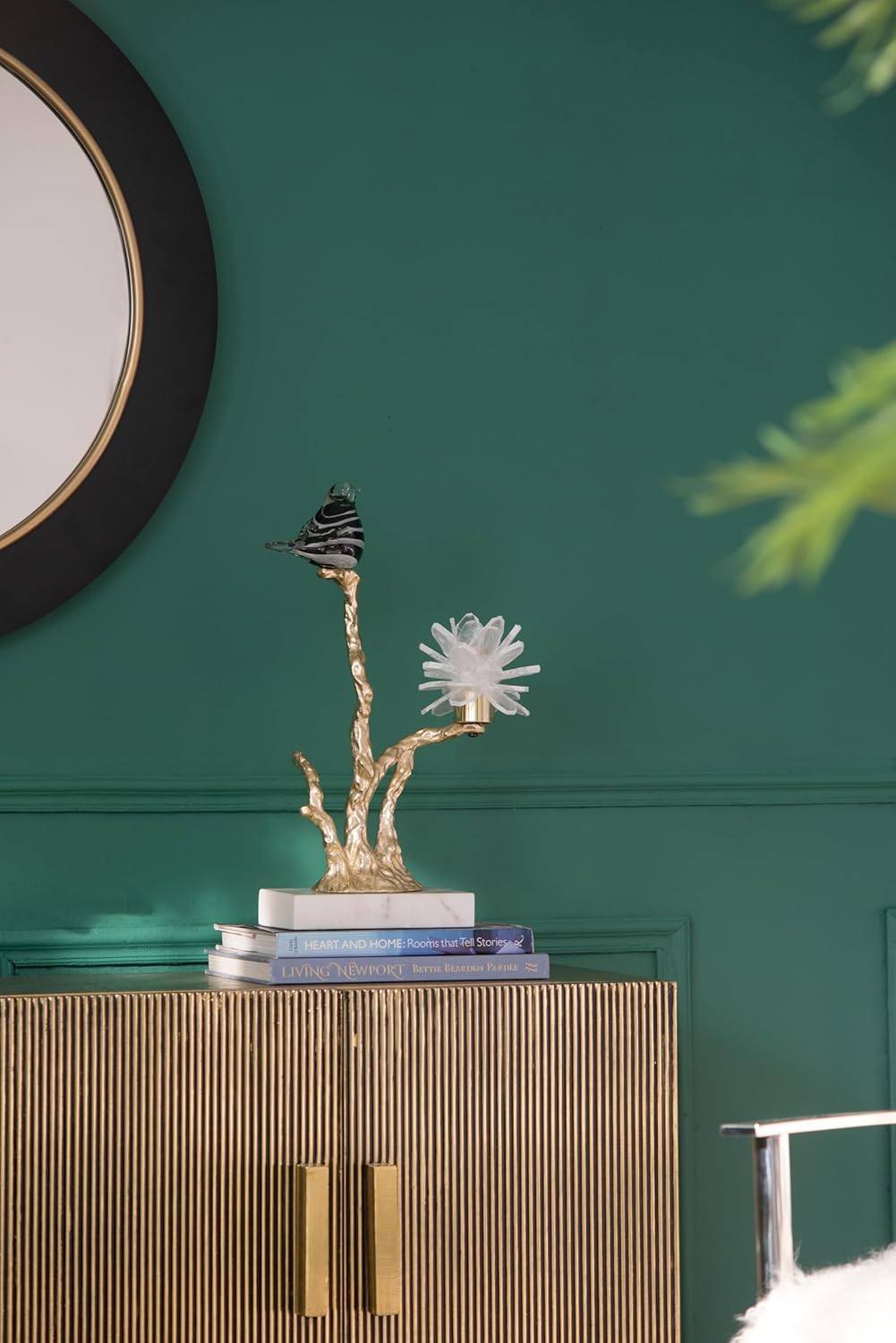 Elegant Nature-Inspired Candle Holder