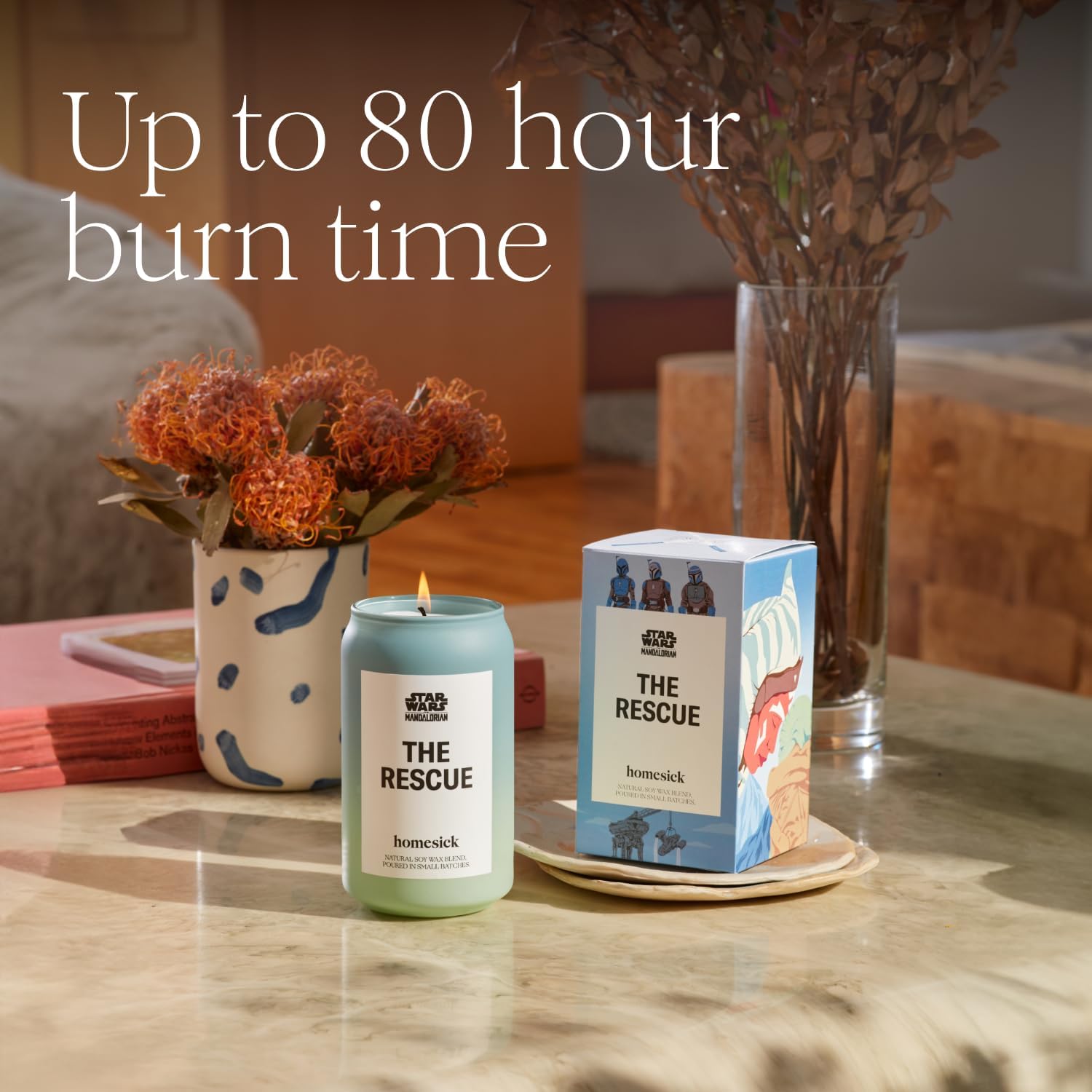 Indiana Scent Candle - Balanced Natural Soy 60-80 HR Burn farmhouse design