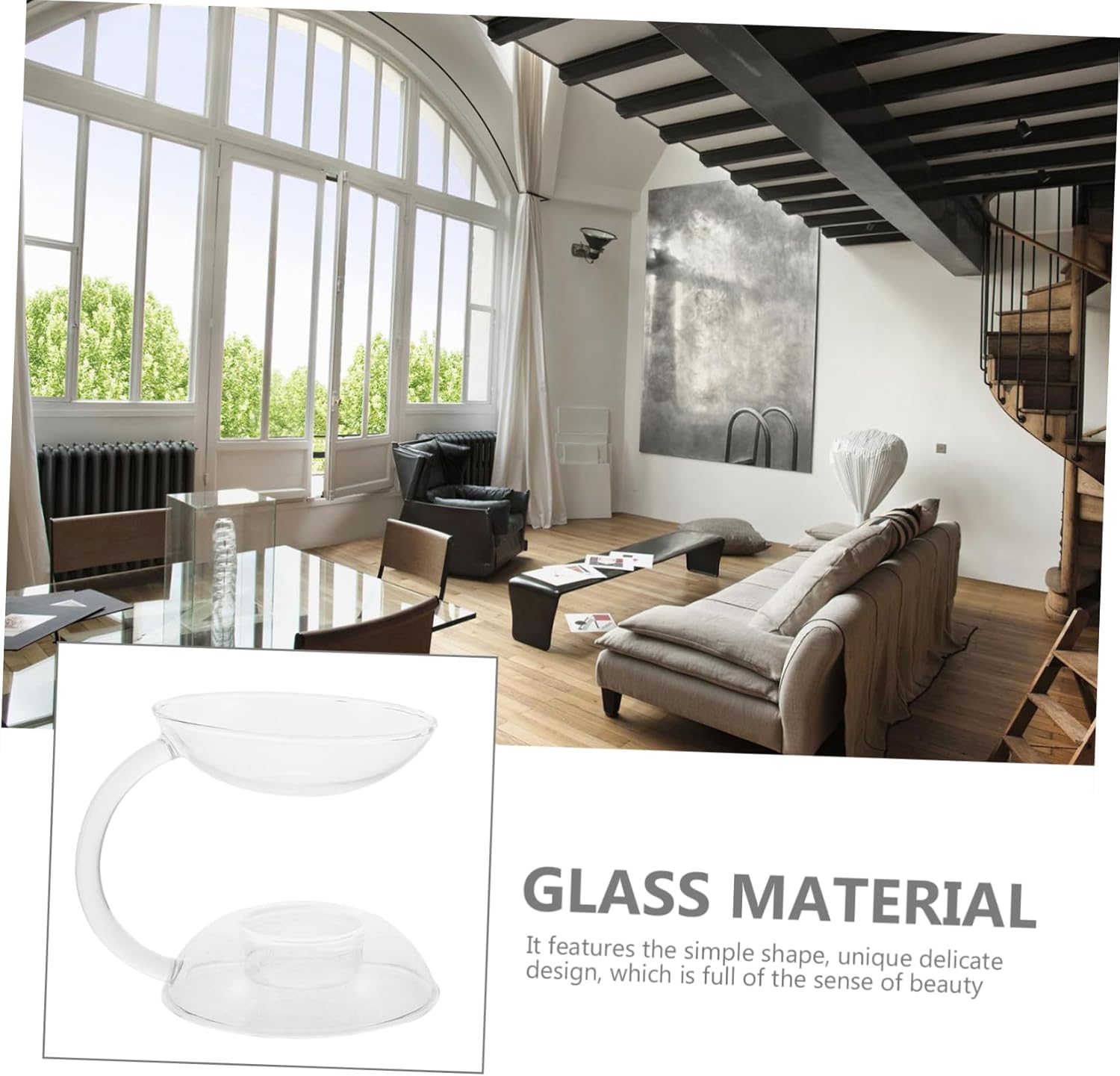 Stunning Dual-Layer Candle Holder for Home Decor