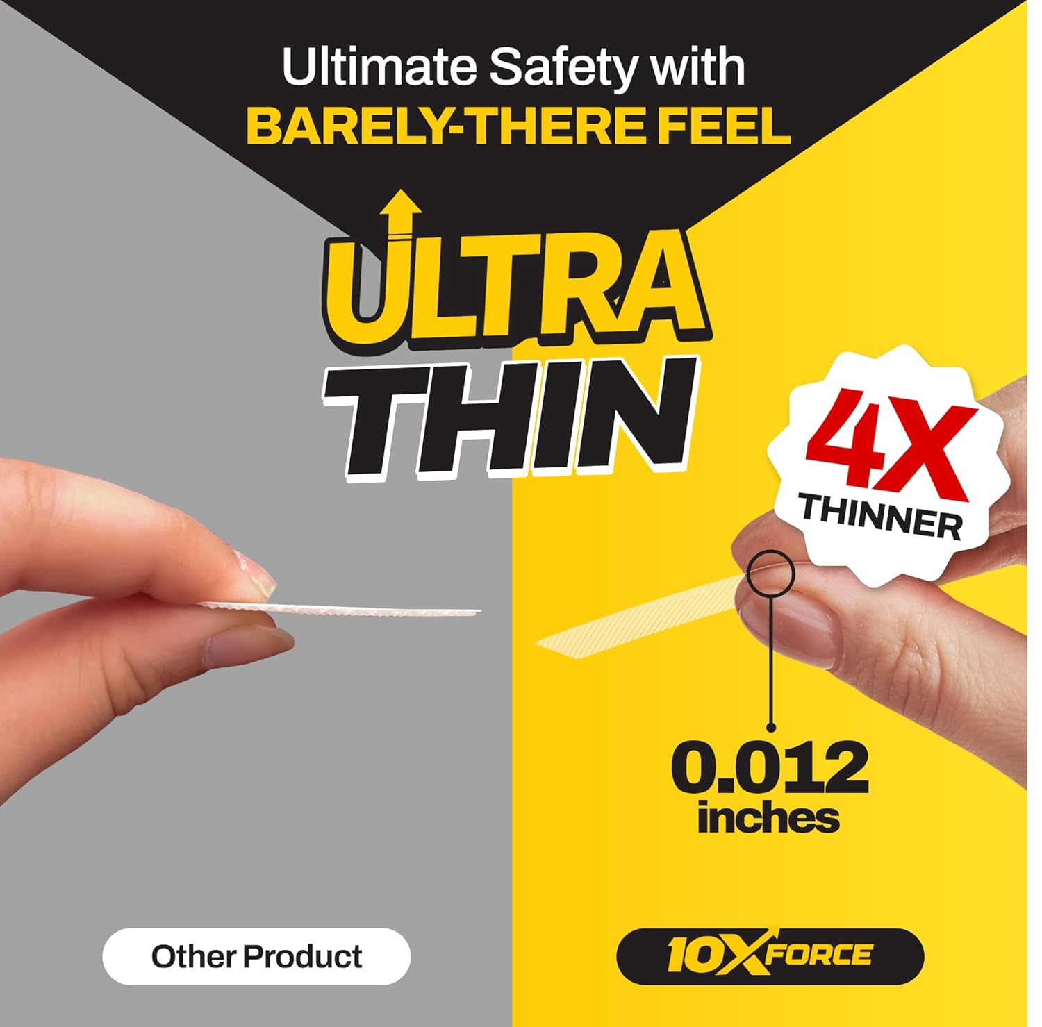 Made in Korea Ultra Thin Bathtub Non Slip Stickers with Diamond Grip