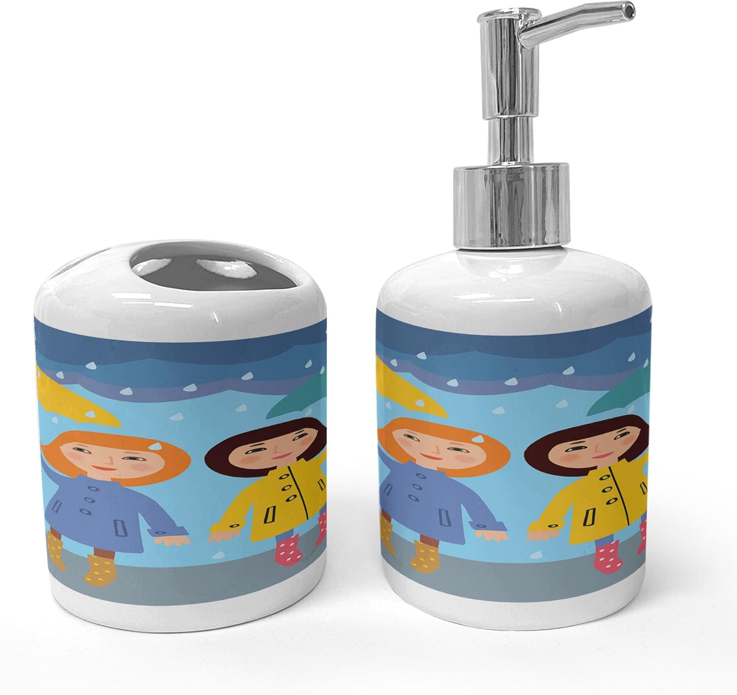 Charming Umbrella Girl Set