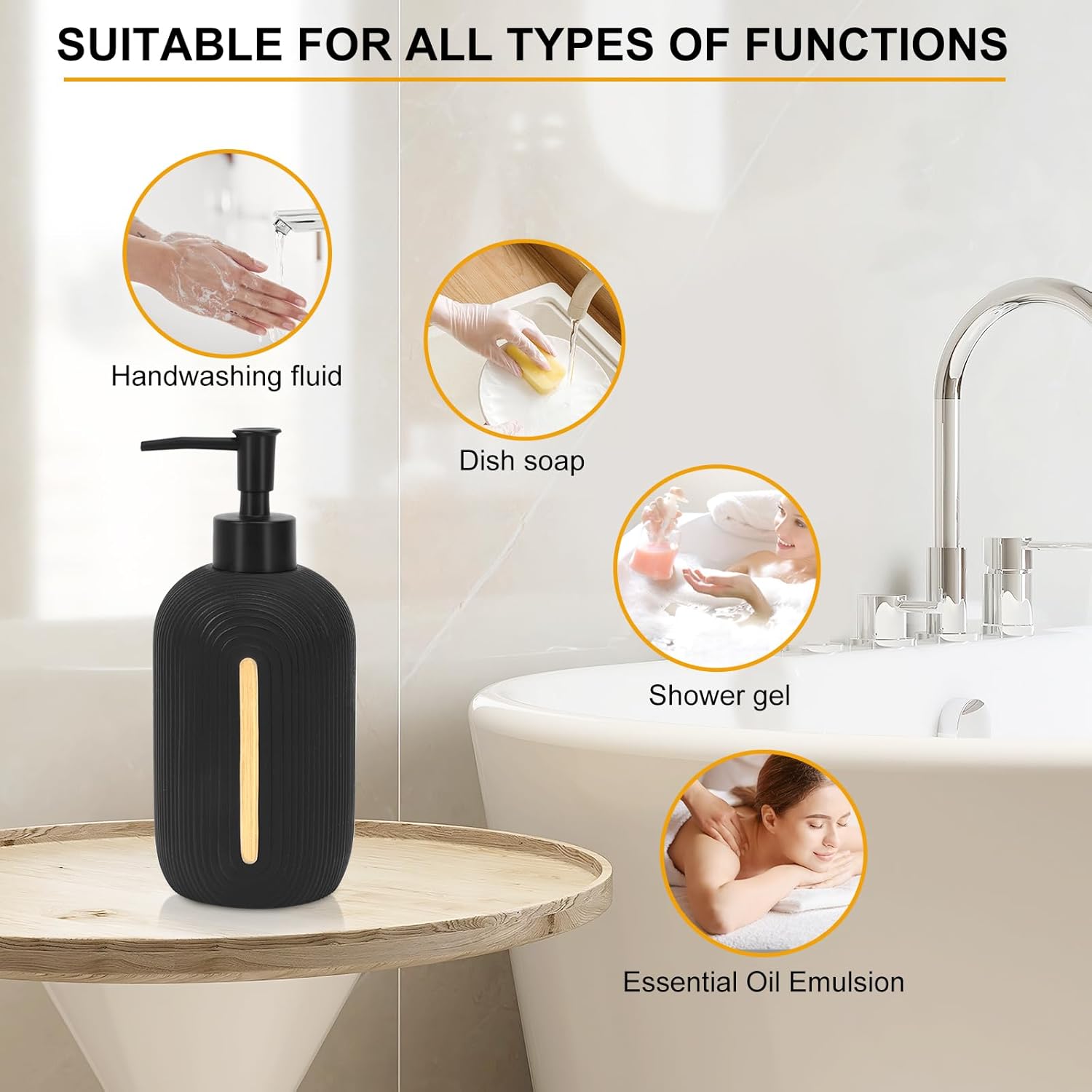 Elegant 3-Piece Bathroom Set