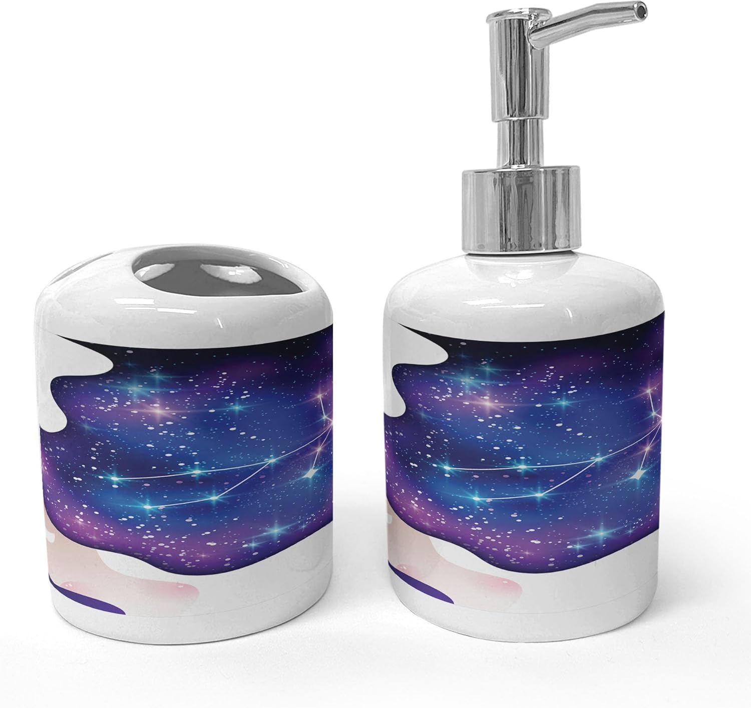 Stylish Celestial Set Modern Bath Accessories