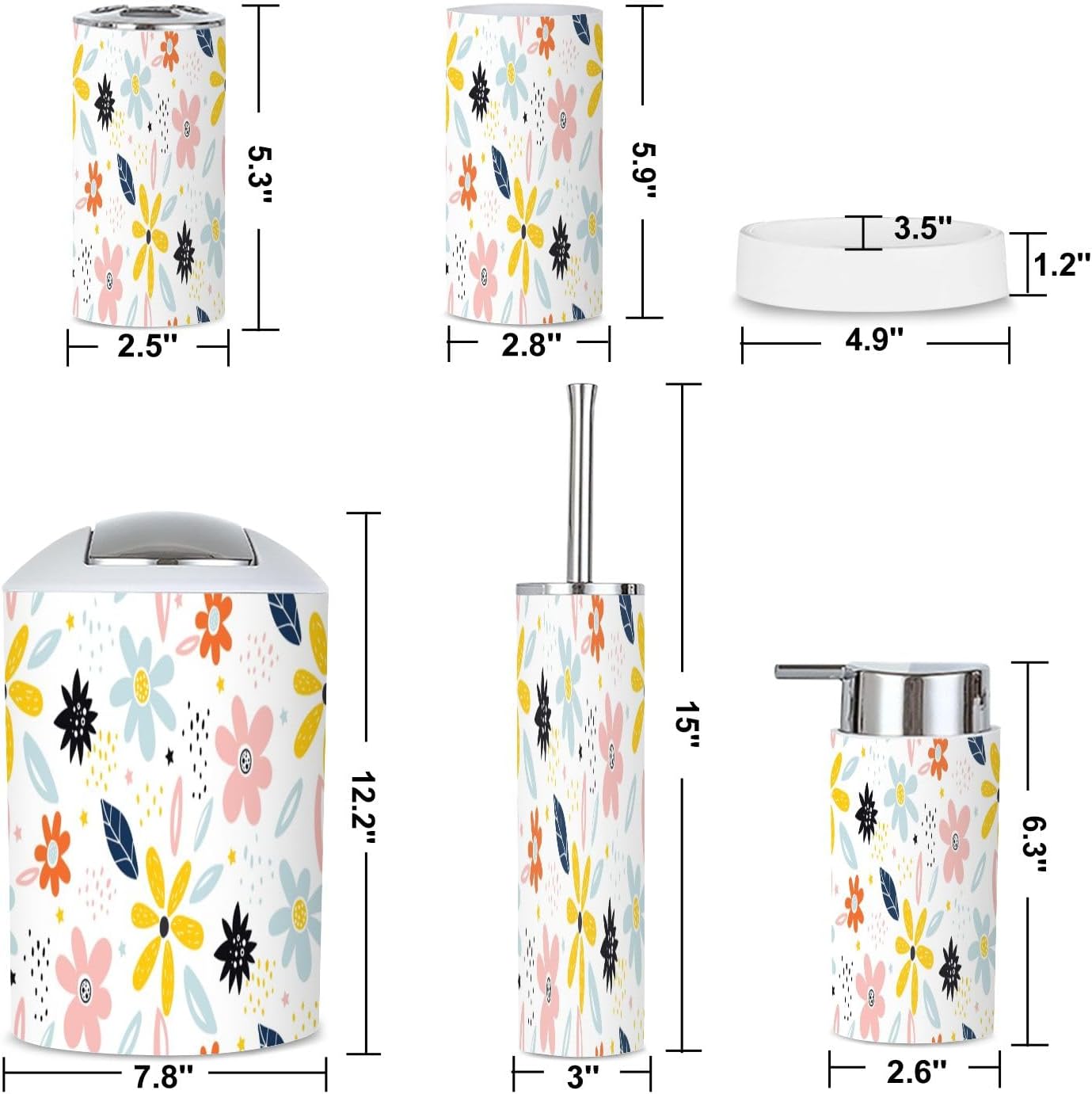 Boho Kids Bathroom Set Creative Kids City Texture