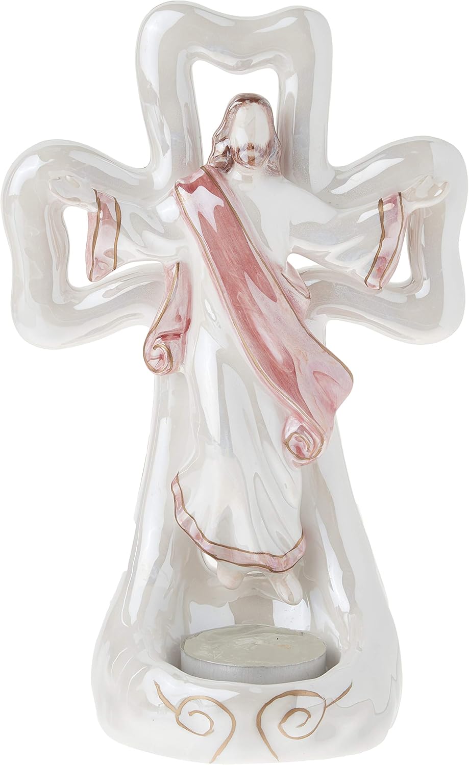 ATD Calvary Cross Tealight Candle Holder