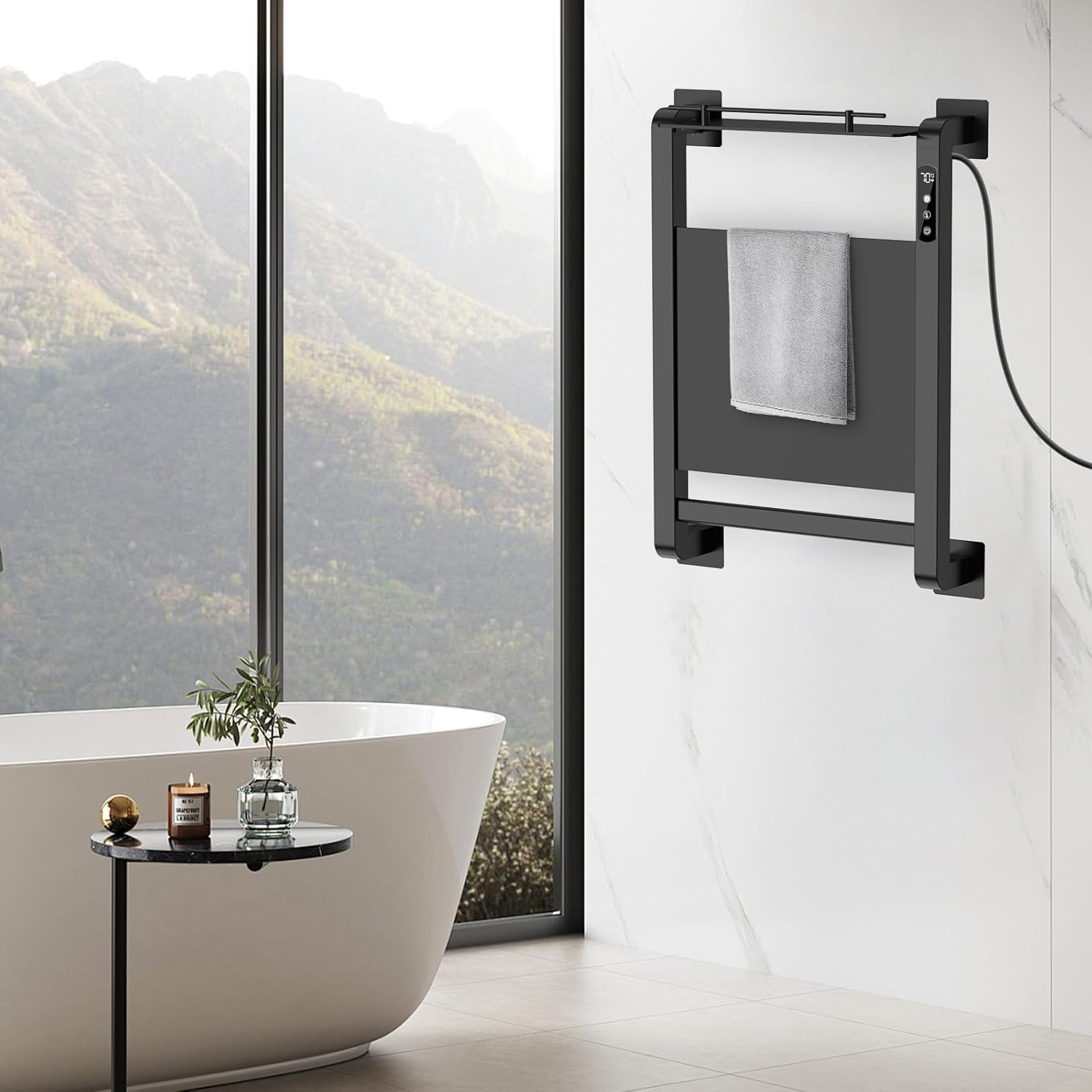 Heated Towel Rack - Quick Heating Durable Design