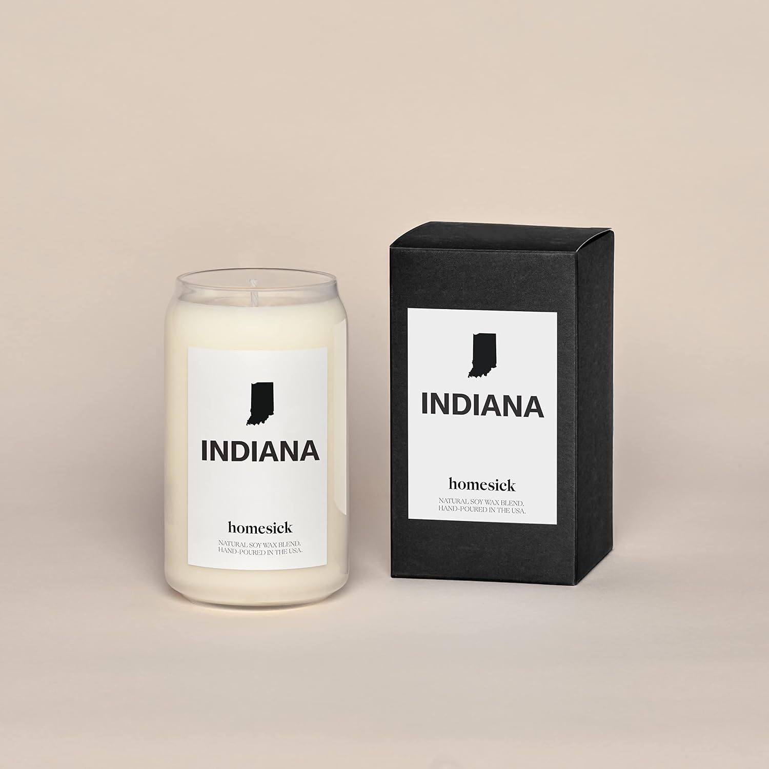 Indiana Scent Candle - Balanced Natural Soy 60-80 HR Burn farmhouse design