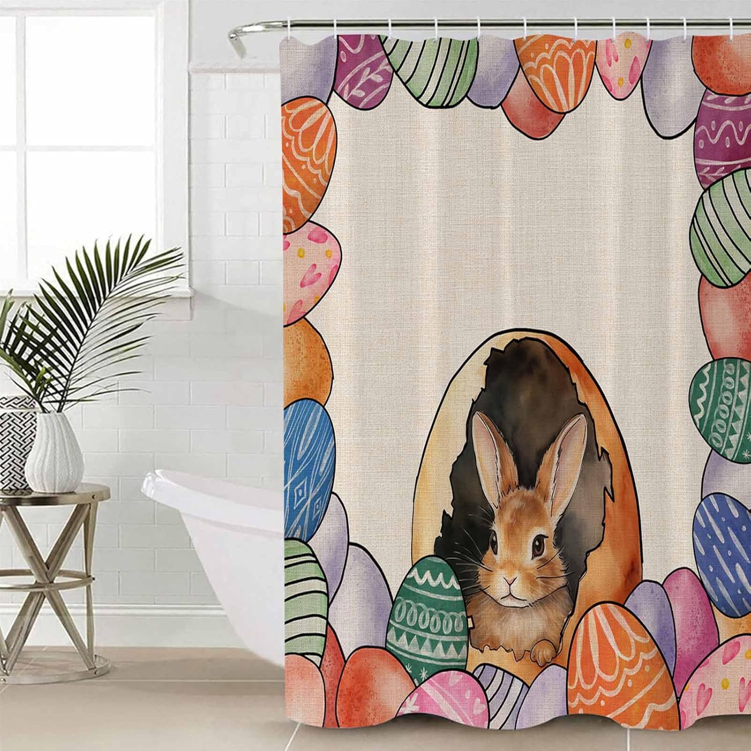 Singingin Retro Bathroom Set with Animal Patterns