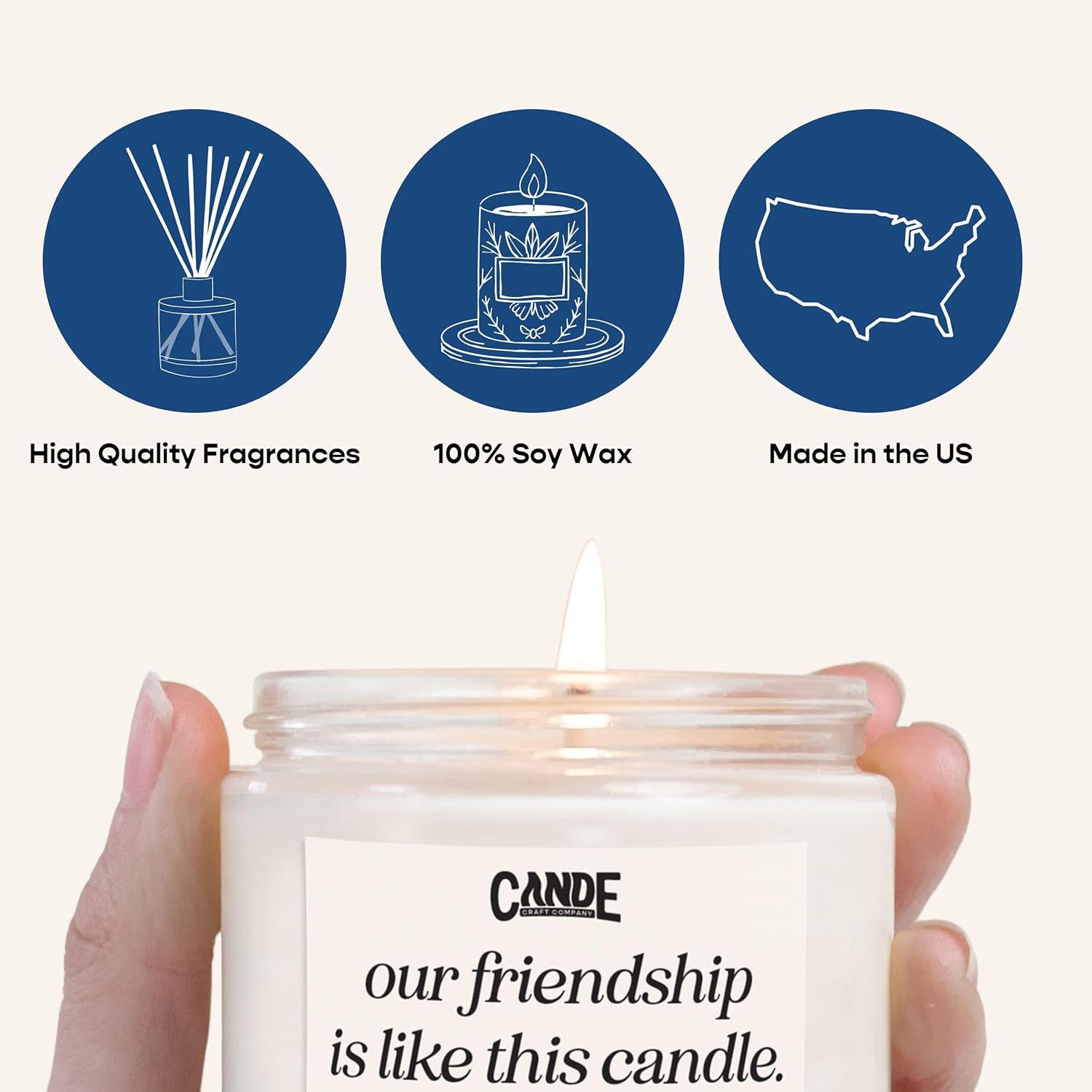 CE Craft Taylor-Inspired Red Candle