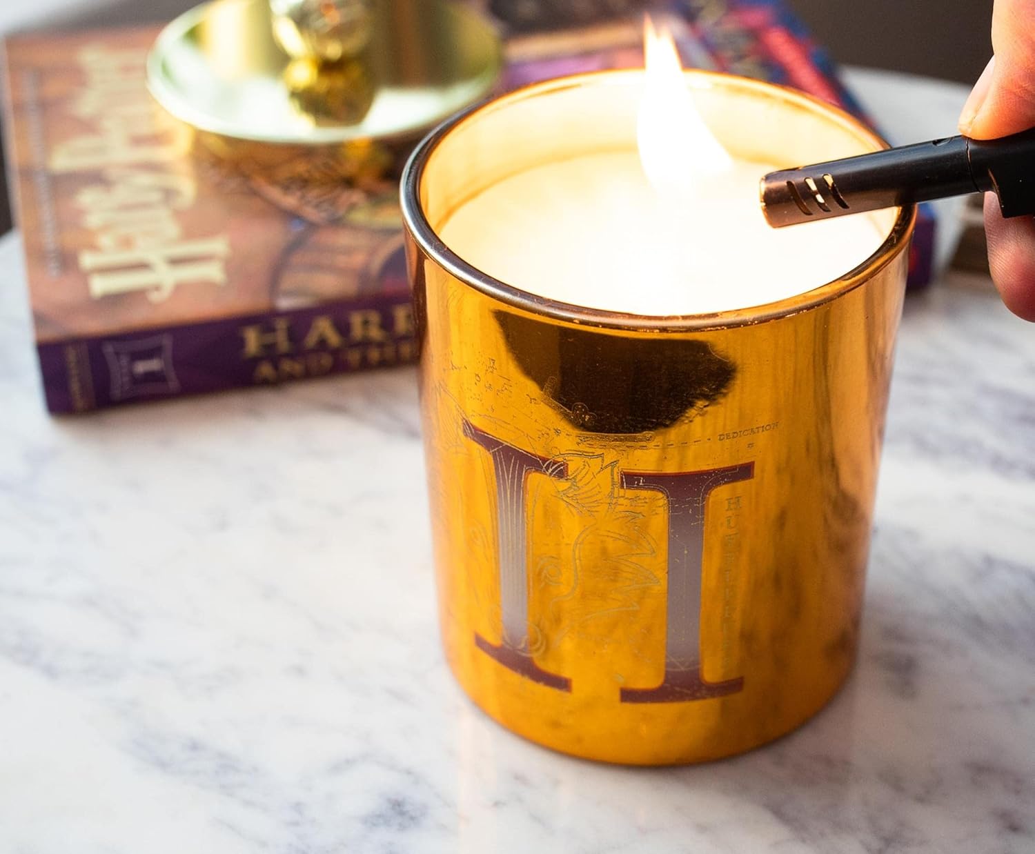Harry Potter Hufflepuff Scented Soy Candle 50-Hour Burn