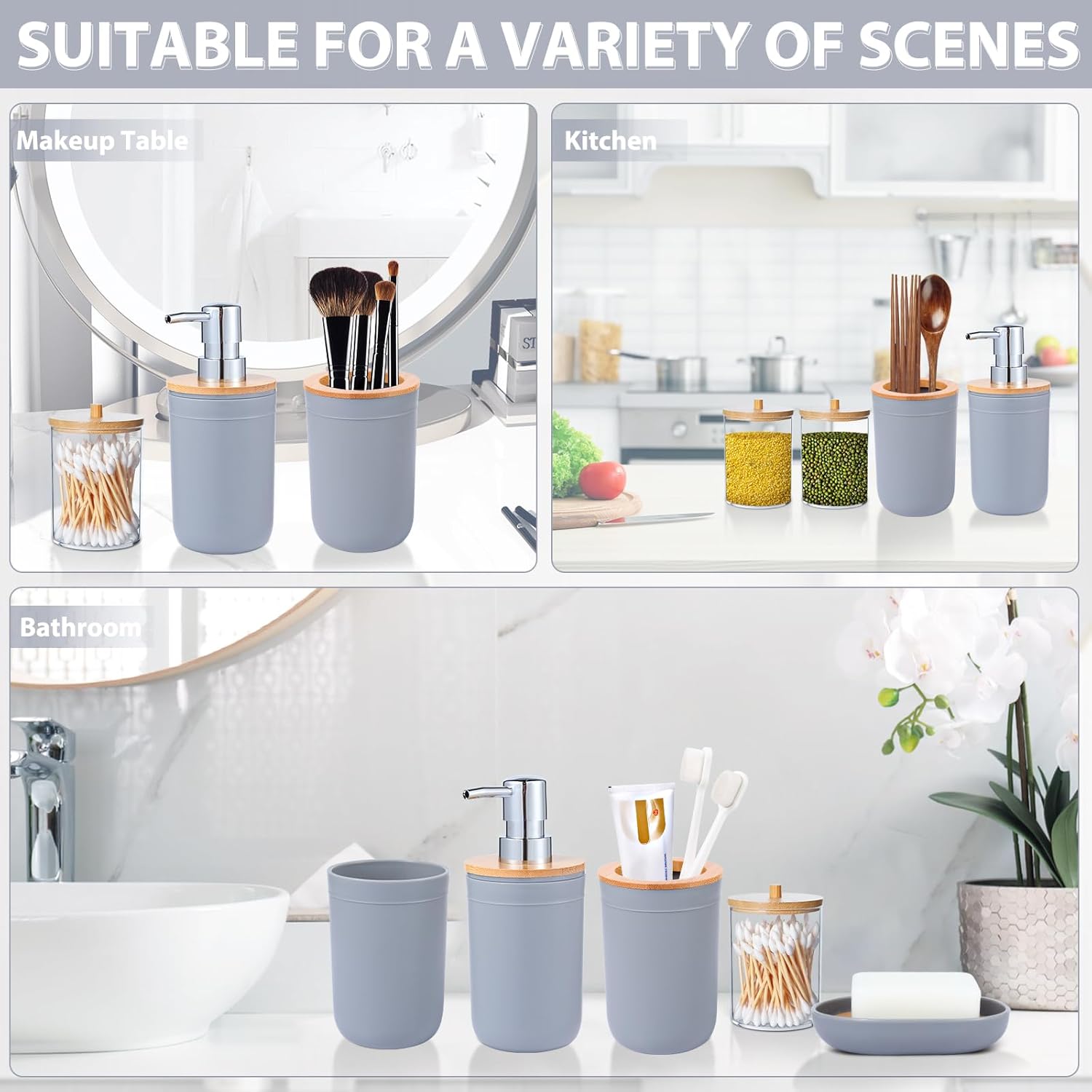 iMucci 5-Piece Bathroom Accessory Set