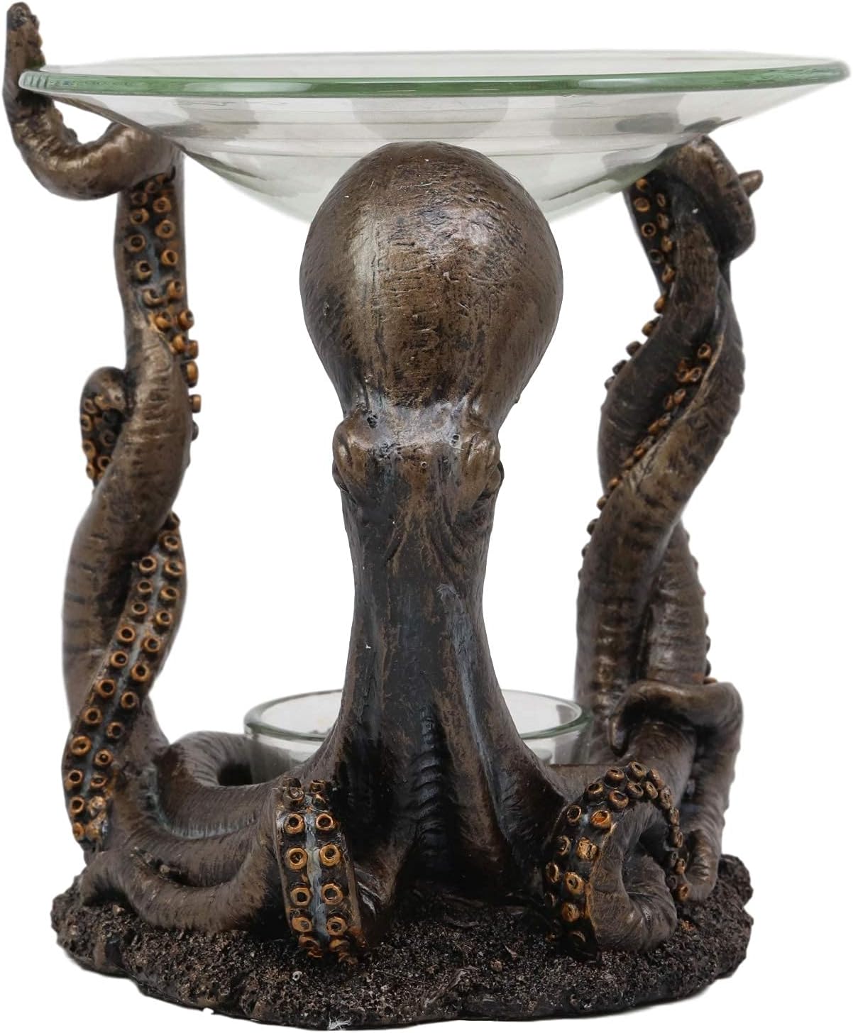 Ebros Nautical Octopus Oil Warmer Candle Holder Decor