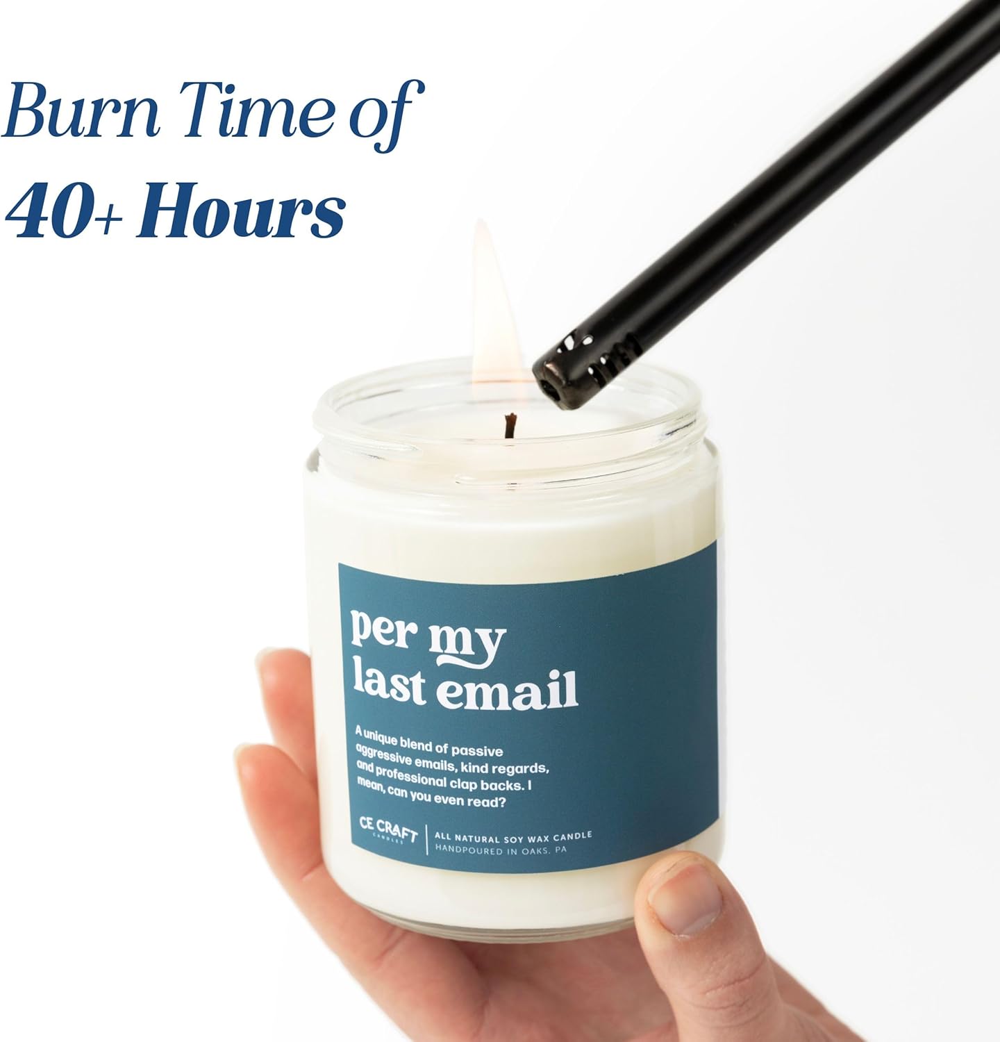 CE Craft Taylor-Inspired Red Candle