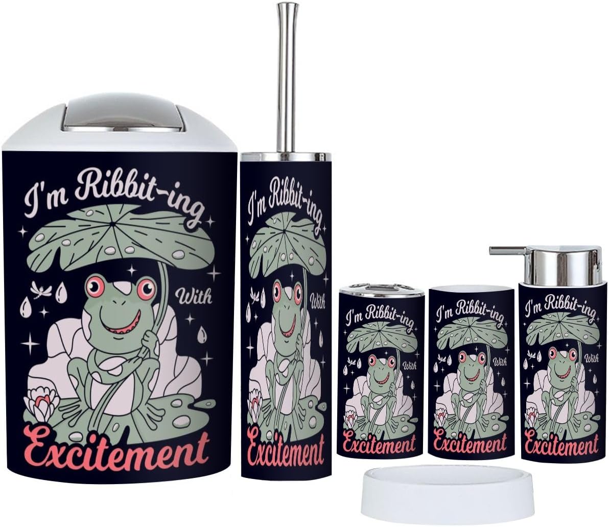 Frog Design 6-Piece - Stay Organized Stylish