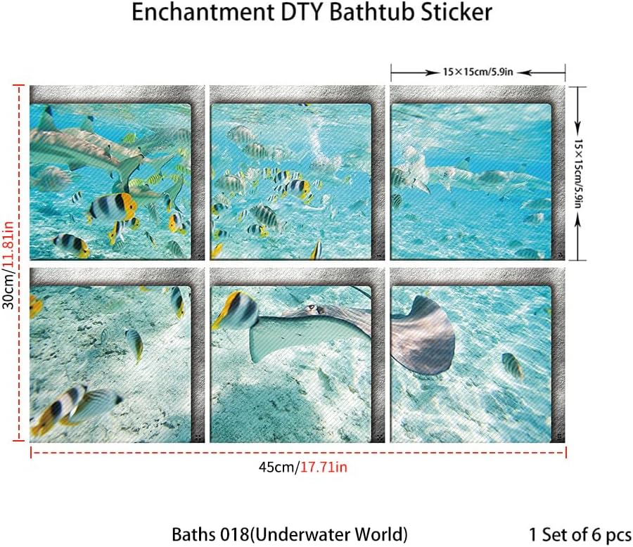 Perfect Non-Slip Sticker for Your Bath Zone