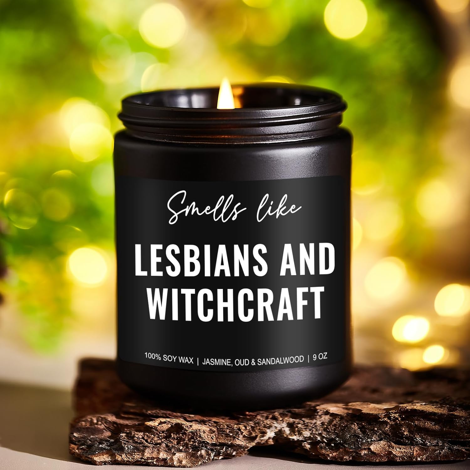 Lesbians and Witchcraft Candle - Funny Gift for Women