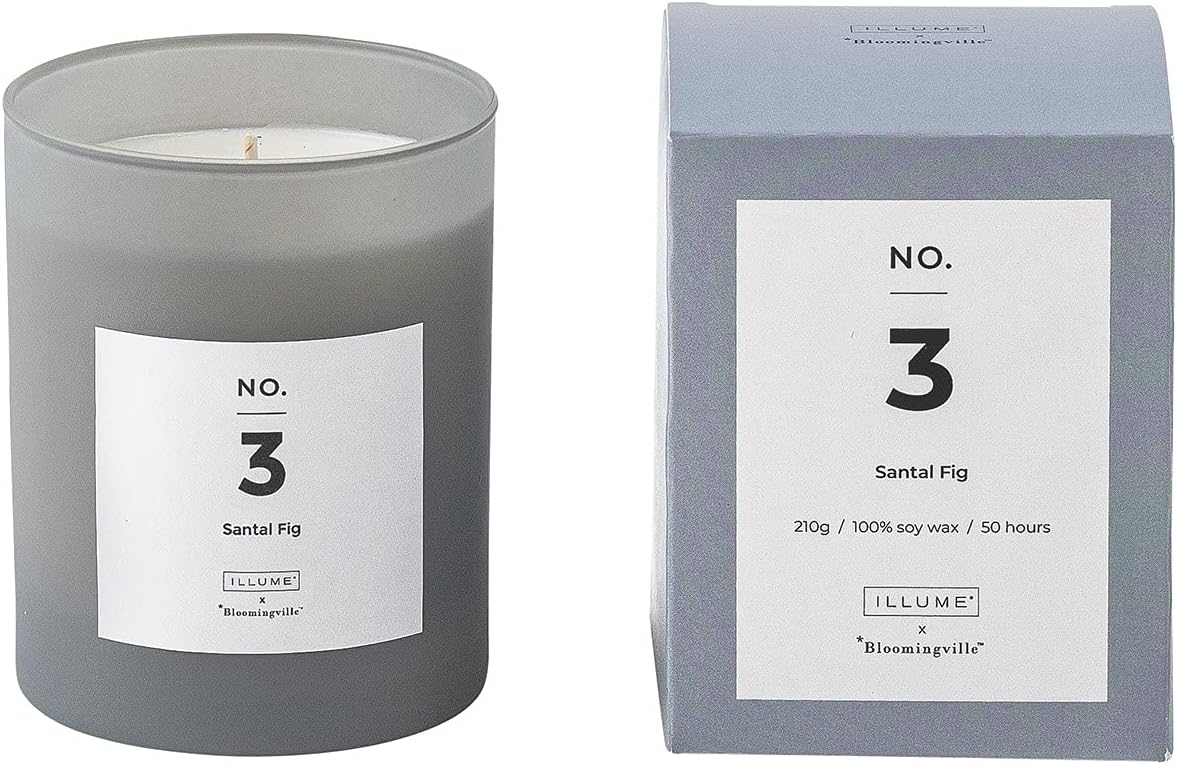 Experience a Sweet Fresh Santal Fig Candle by Bloomingville