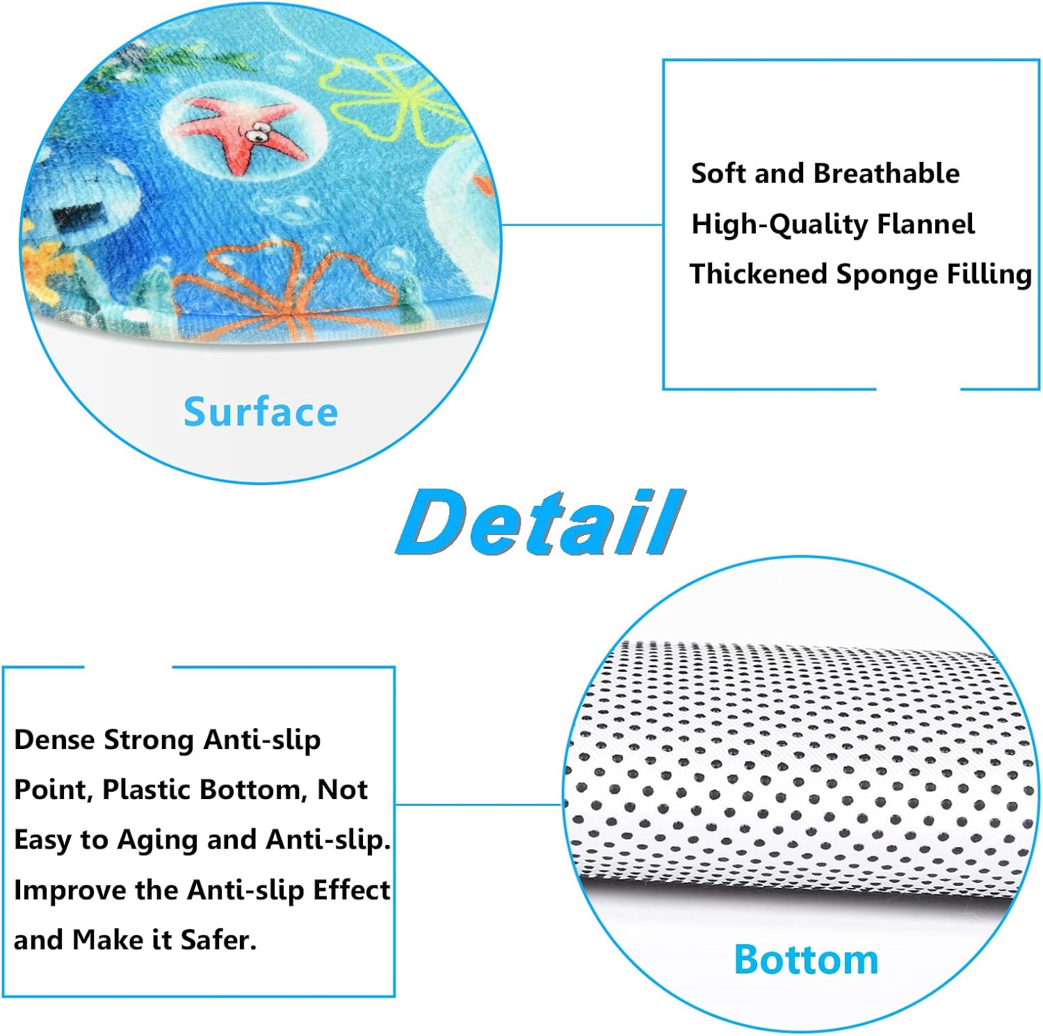 ADORABLE KIDS BATH PLAY COUCHSET WITH CATCHY SEA FISH DECOR