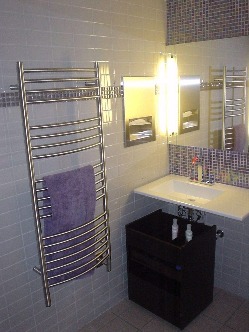 Amba Jeeves D-Curved 20-Bar Towel Warmer