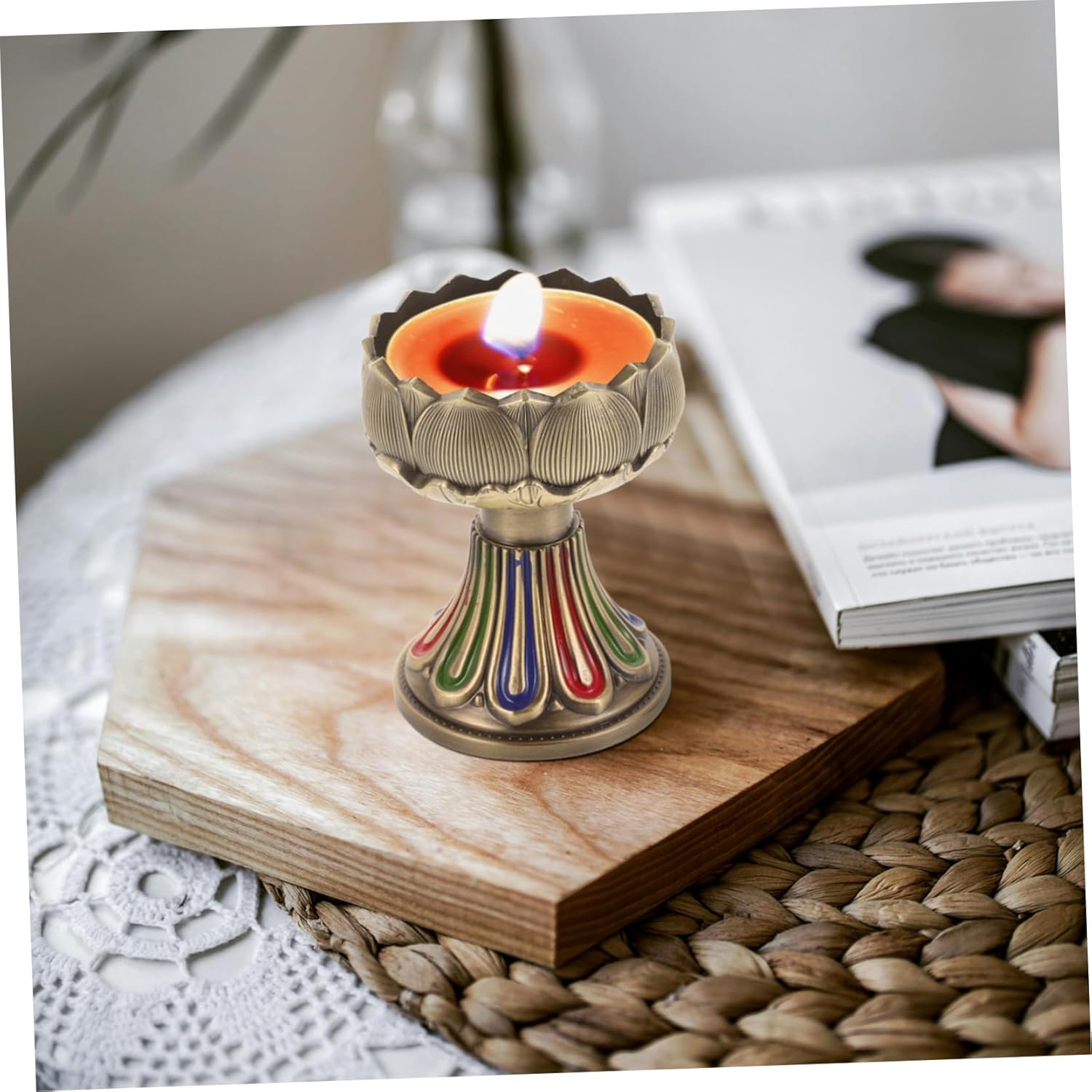 Lotus Candle Stand