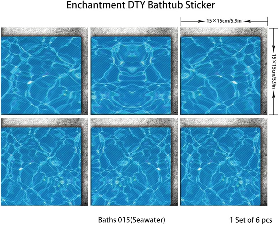 Non-Slip Bathtub Sticker Set