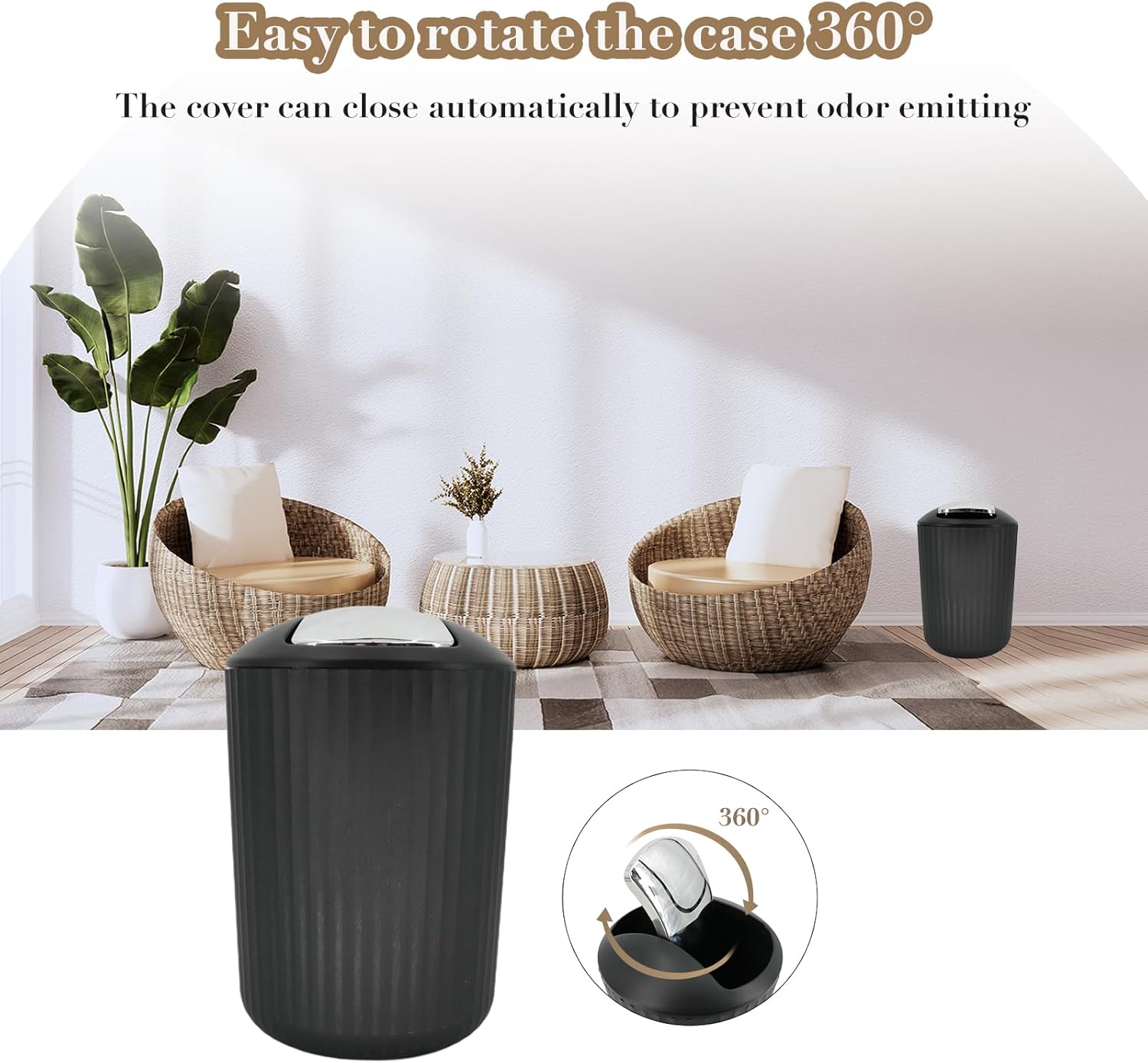 Complete Black Bathroom Set with Essential Accessories for Modern Bathrooms