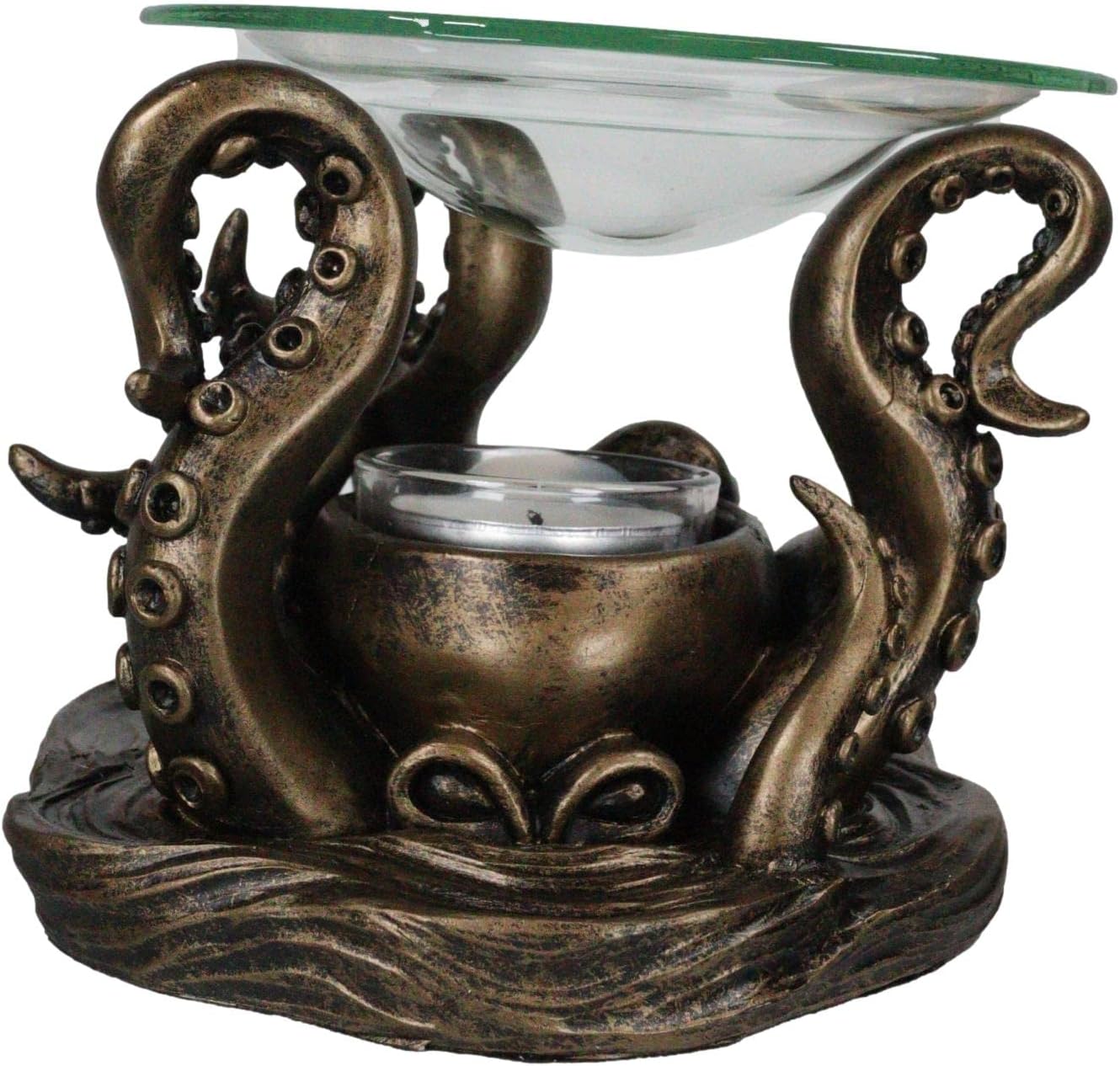Ebros Nautical Kraken Octopus Candle Holder
