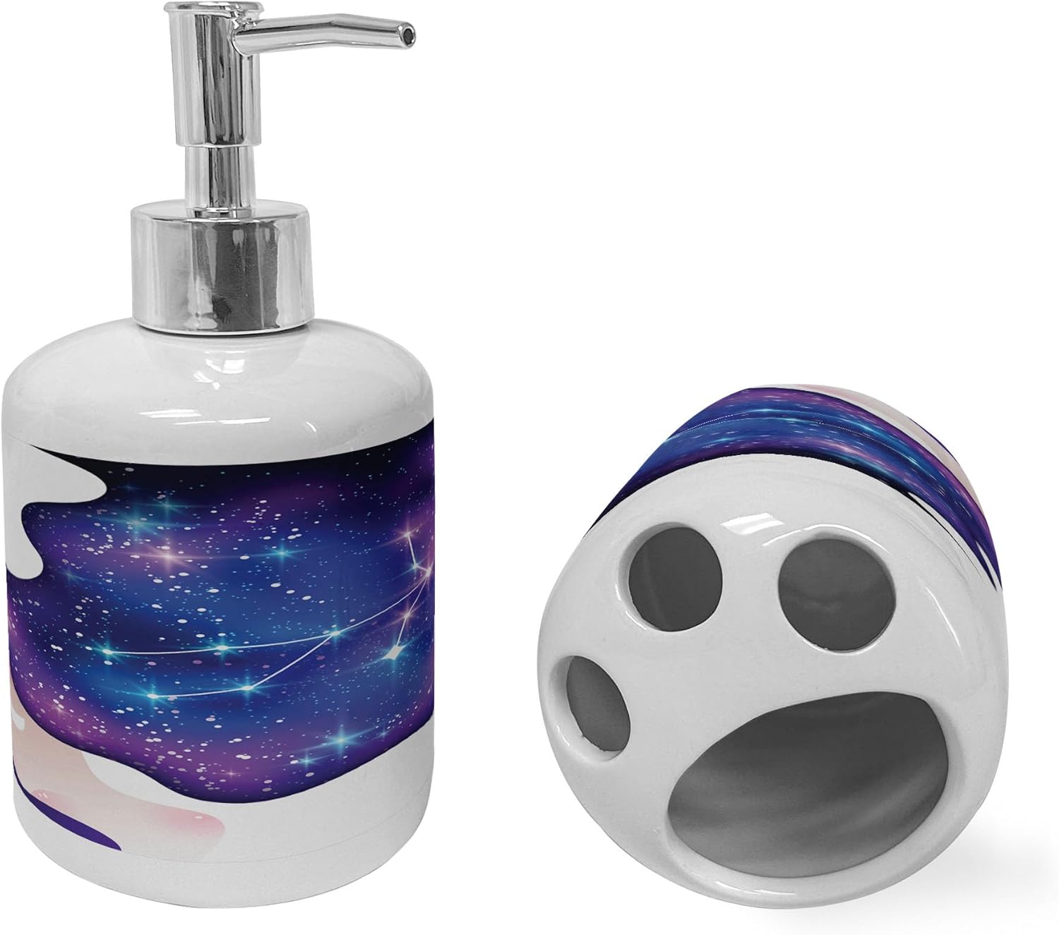 Stylish Celestial Set Modern Bath Accessories
