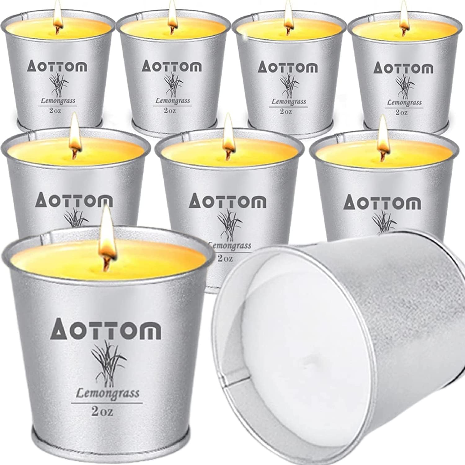 Details Youll Love 9-Pack Citronella Outdoor Candles for Relaxation Uses