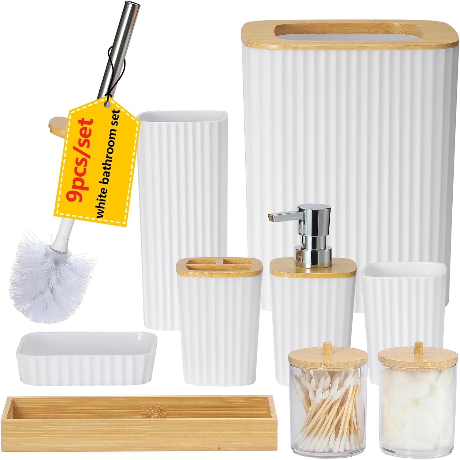 Complete Bathroom Accessories Set
