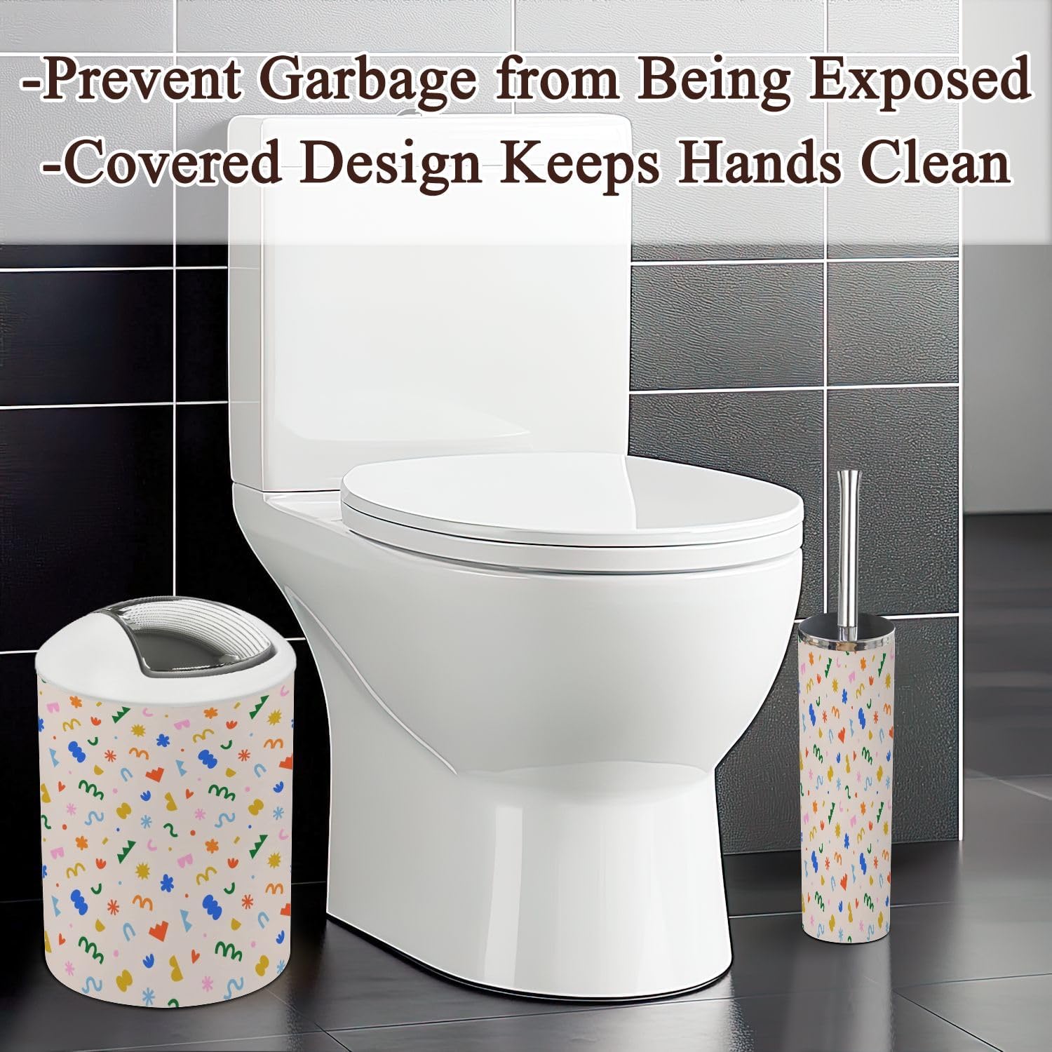 Ergonomic Modern Bathroom Set for Compact Spaces