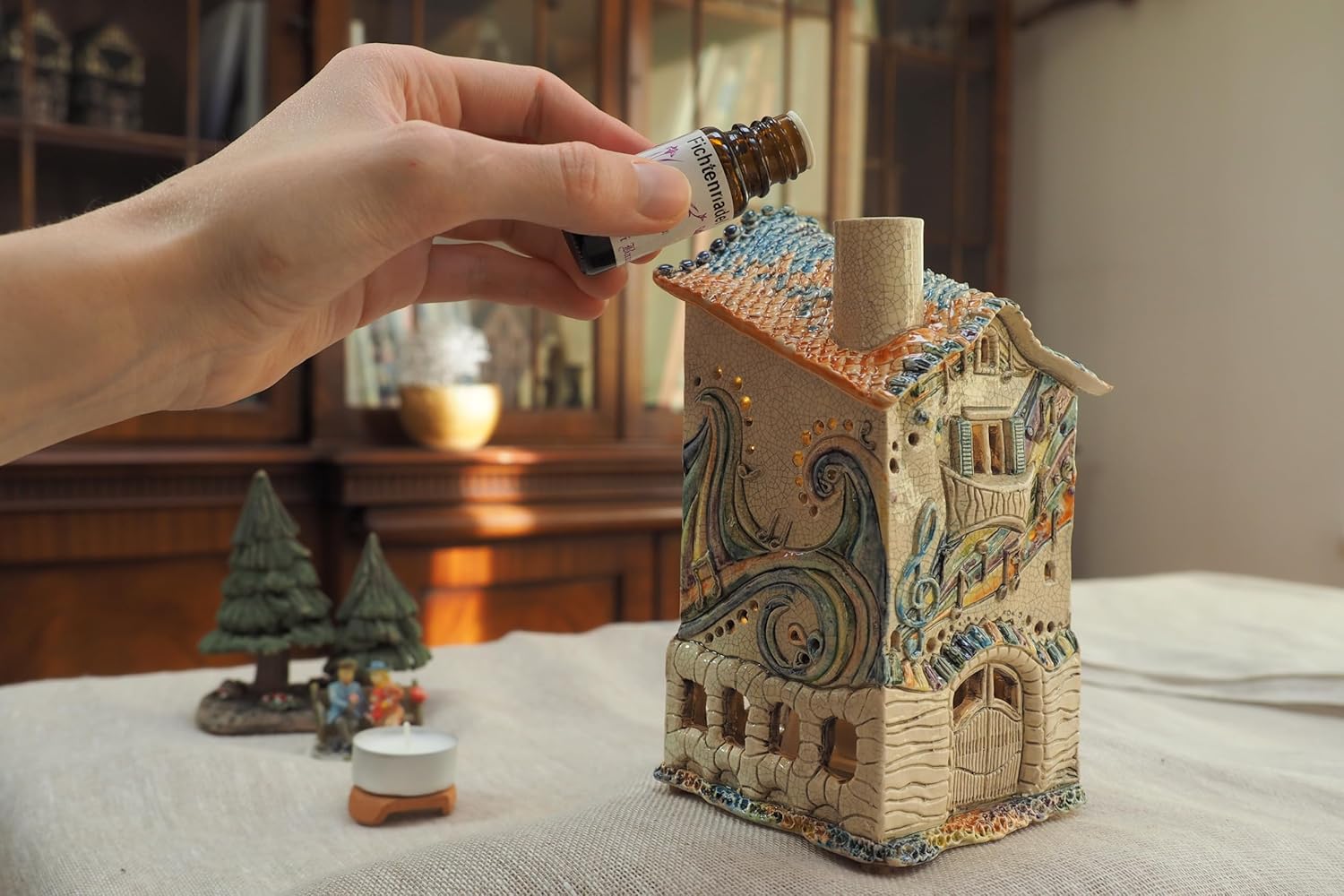 Midene Ceramic Art Tealight Holder