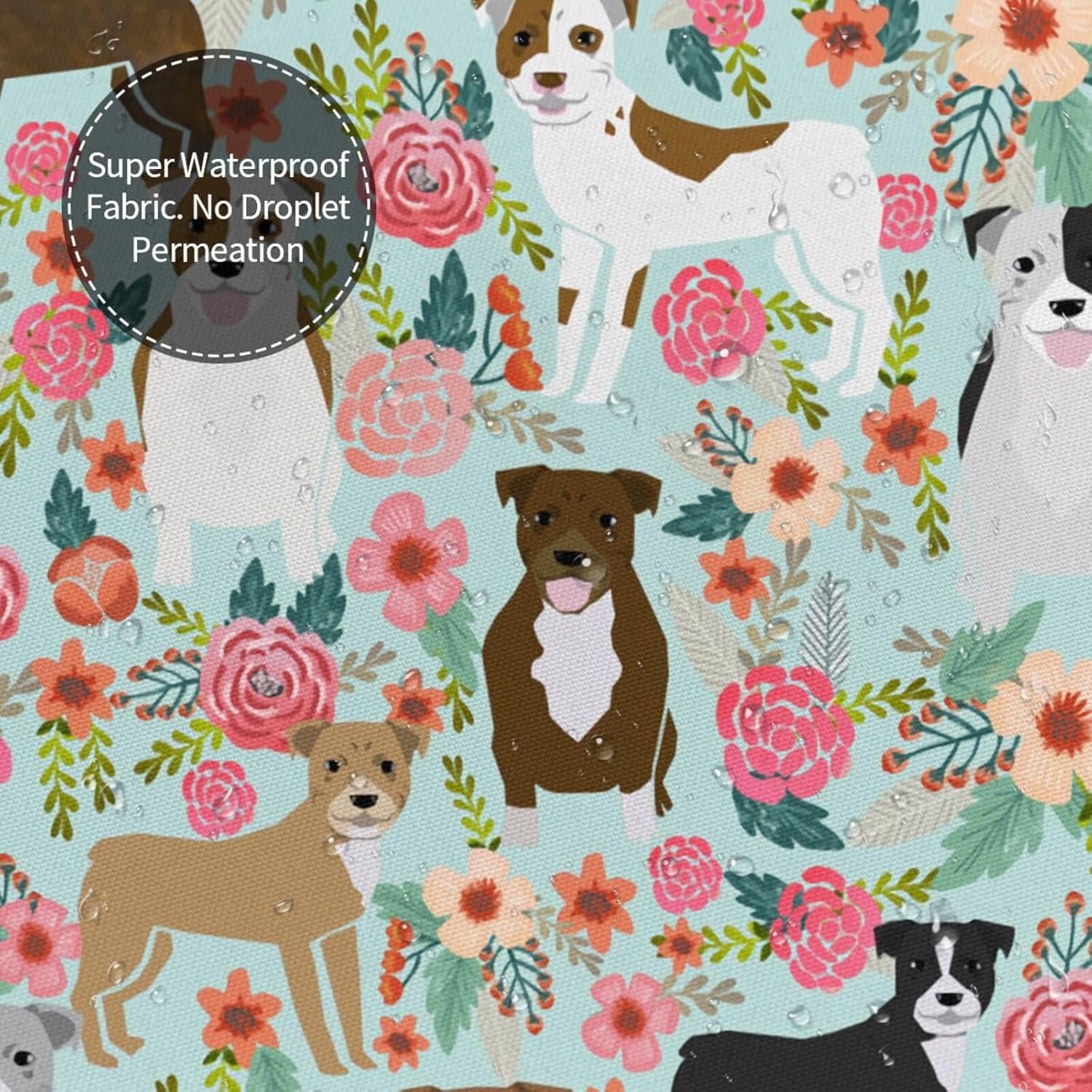 Cute Dog Shower Curtains for Kids