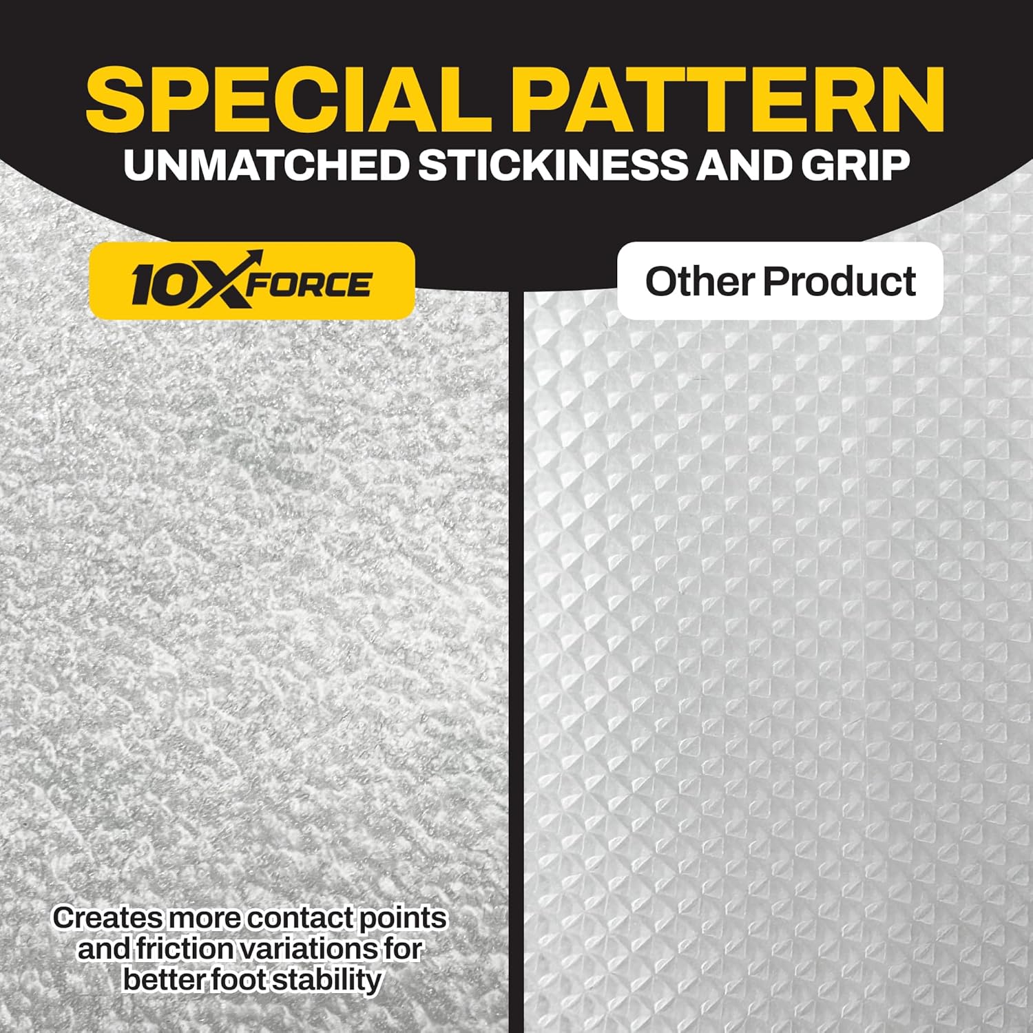 Made in Korea Ultra Thin Bathtub Non Slip Stickers with Diamond Grip
