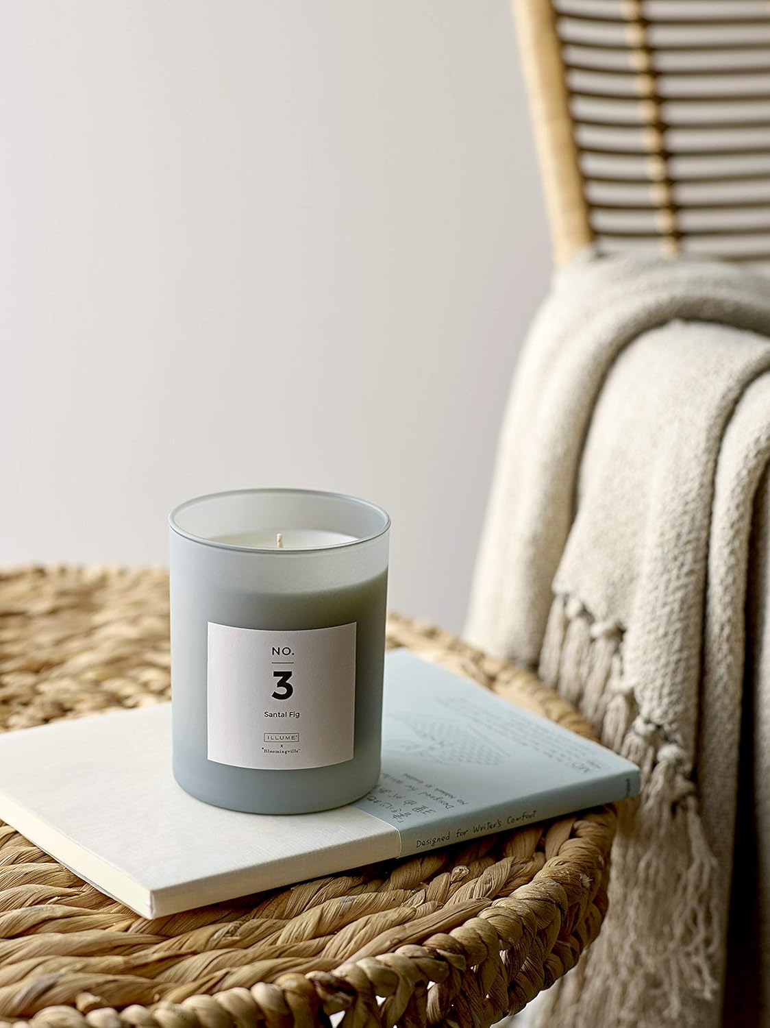 Experience a Sweet Fresh Santal Fig Candle by Bloomingville
