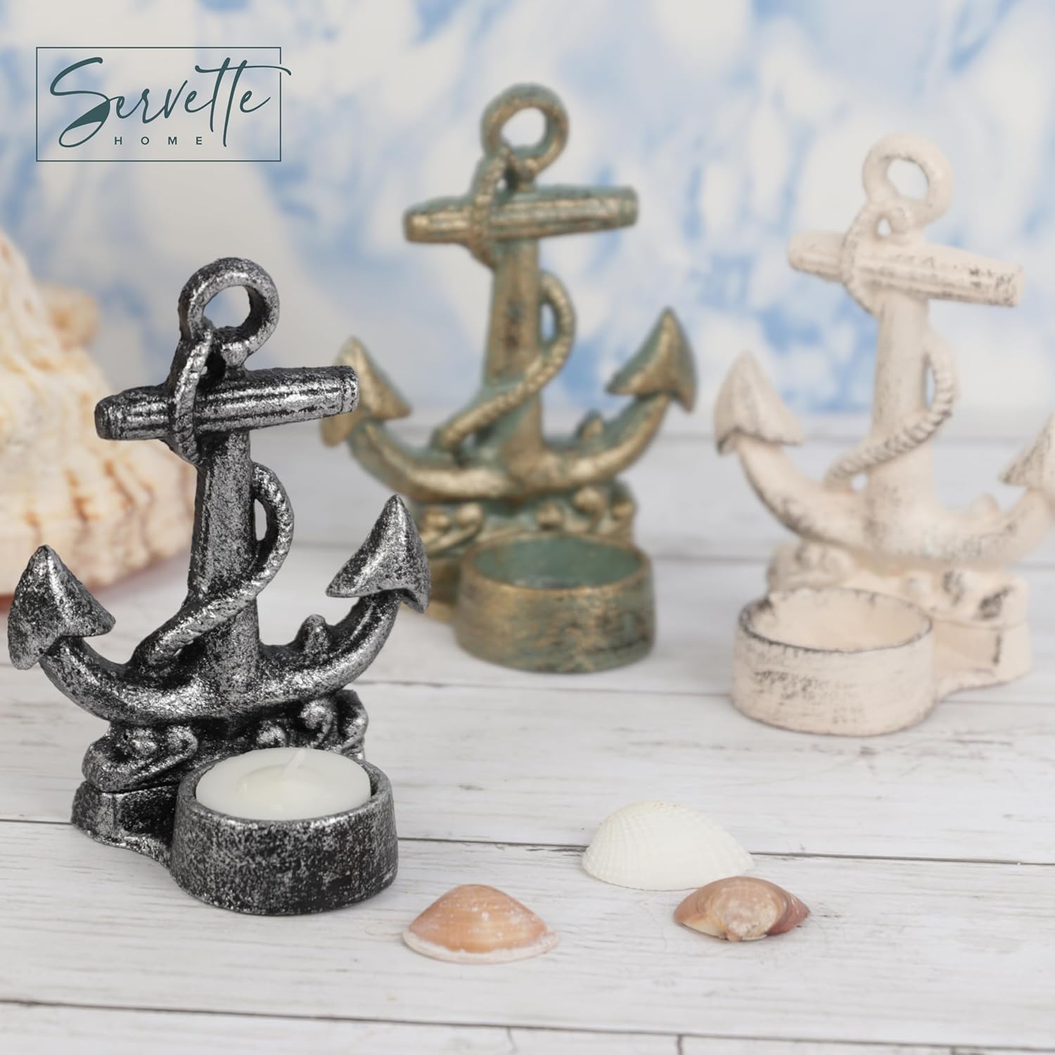 Stylish Nautical Tealight Holder by LiShay