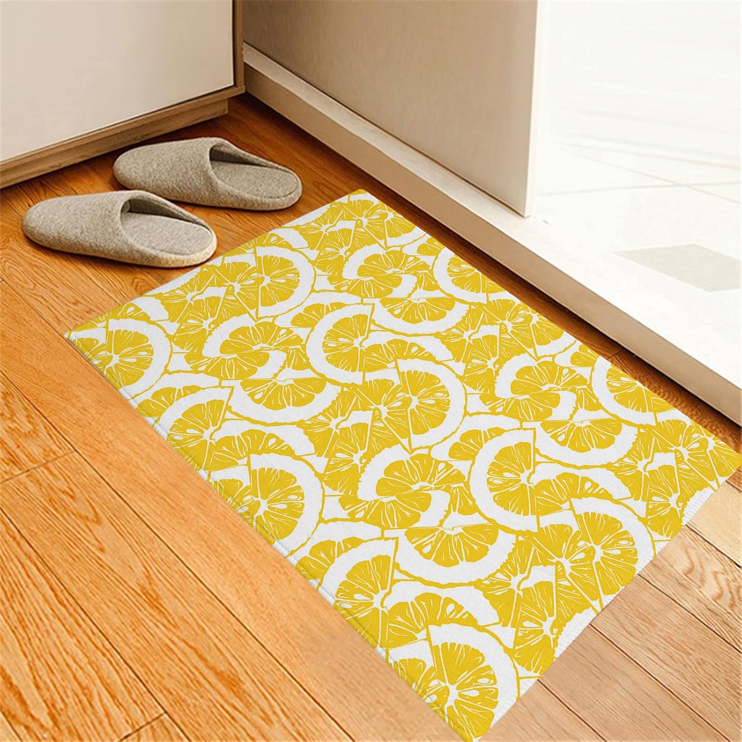 ChenRongDian Lush Summer Lemon Front Door Mat